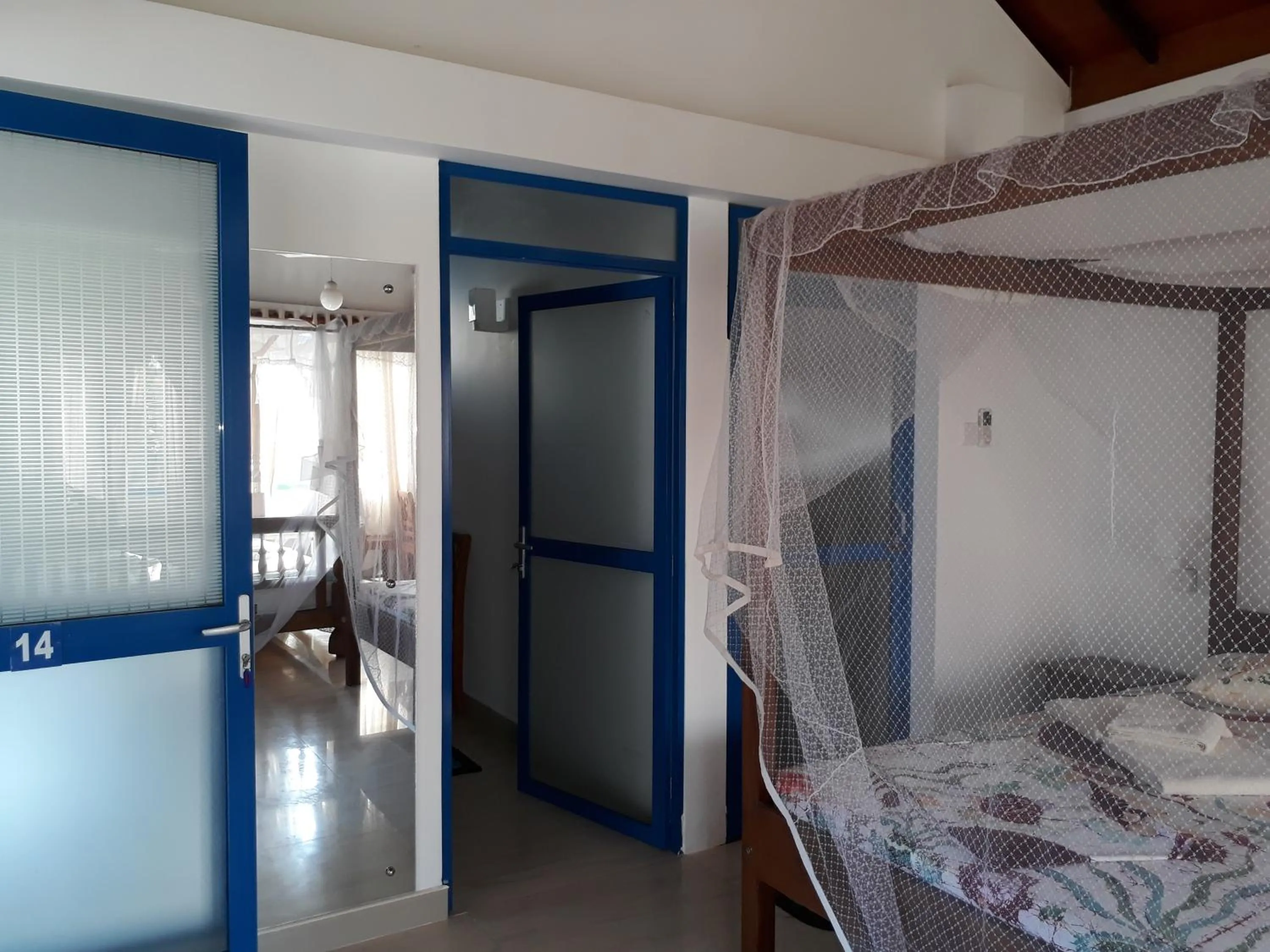 Bed in Edelweiss Resort