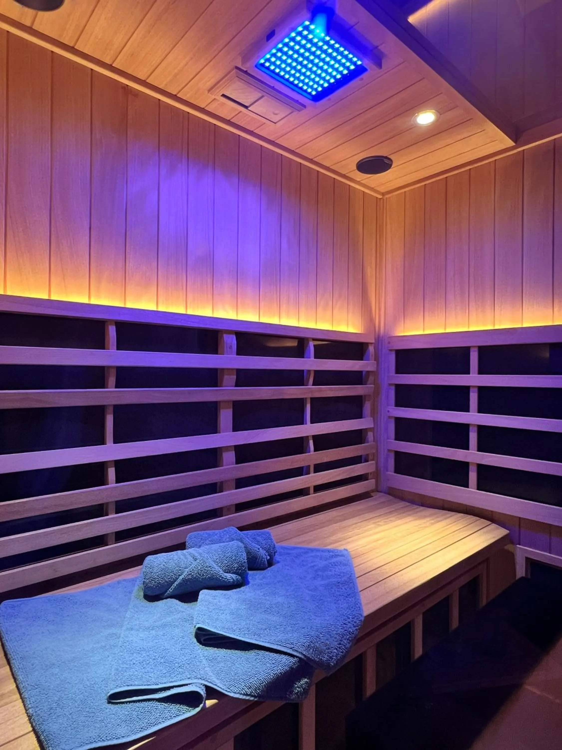 Sauna in Thistledown Lodge