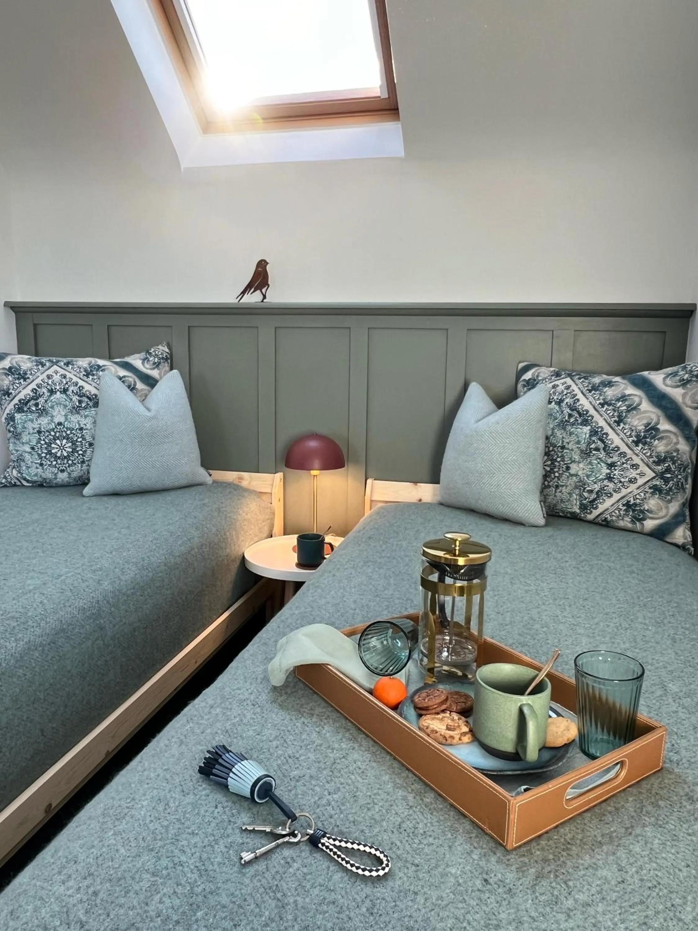 Bed in Thistledown Lodge