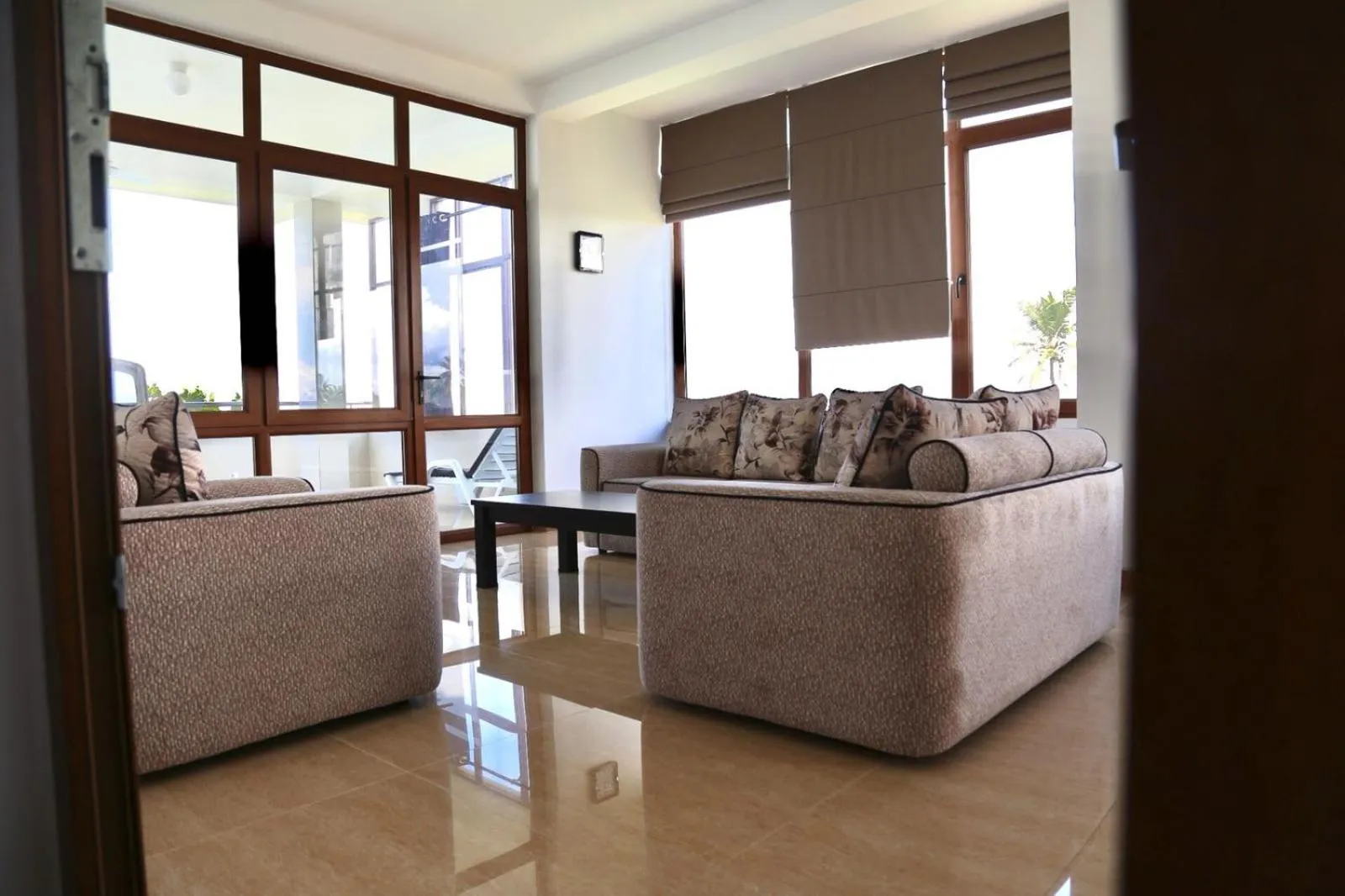 Living room in Paradise Beach Resort & Diving school