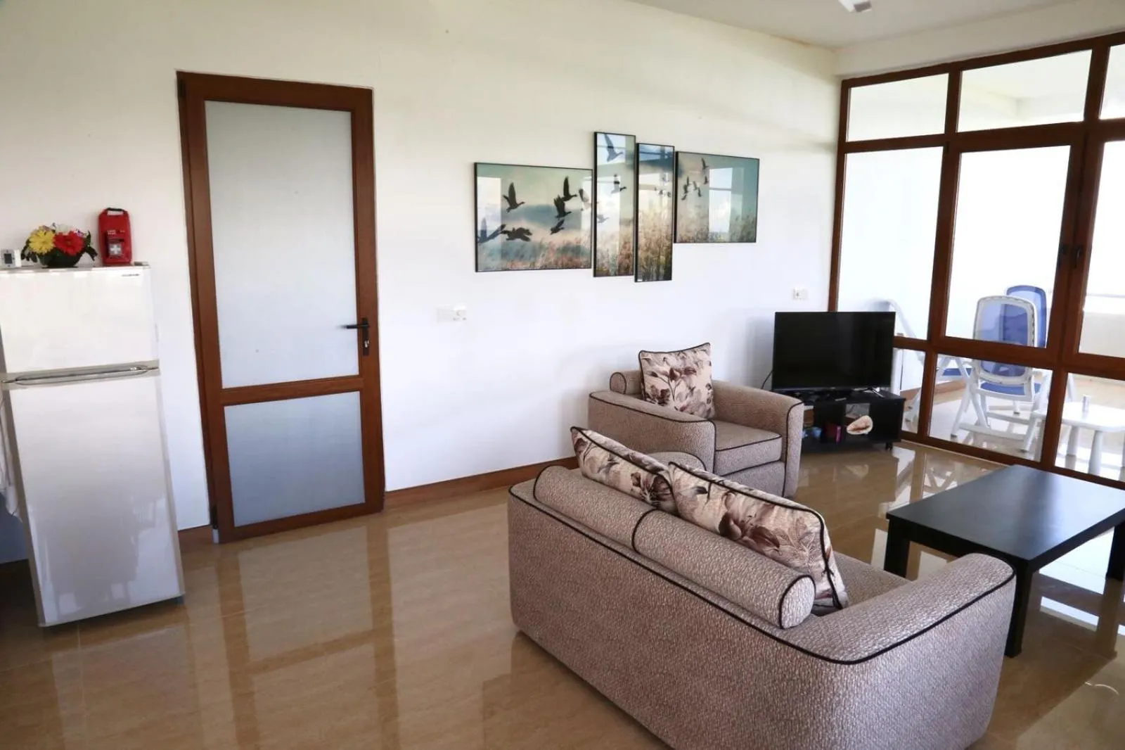 Living room in Paradise Beach Resort & Diving school