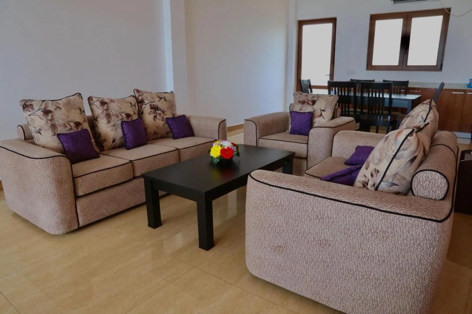 Living room in Paradise Beach Resort & Diving school