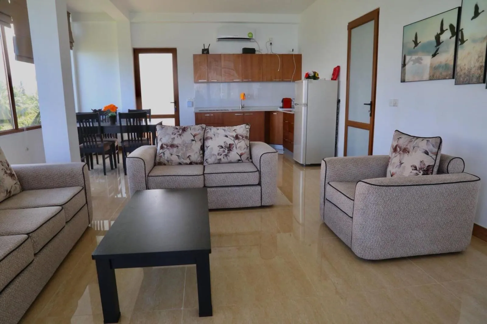 Living room in Paradise Beach Resort & Diving school