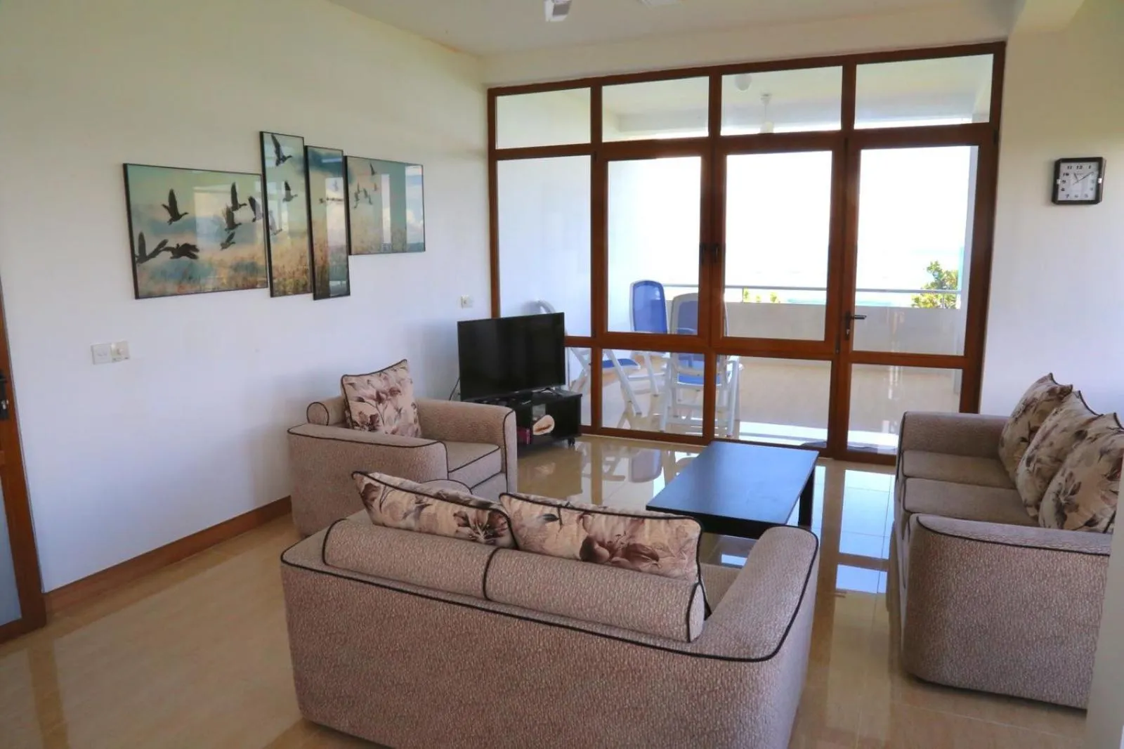 Living room in Paradise Beach Resort & Diving school