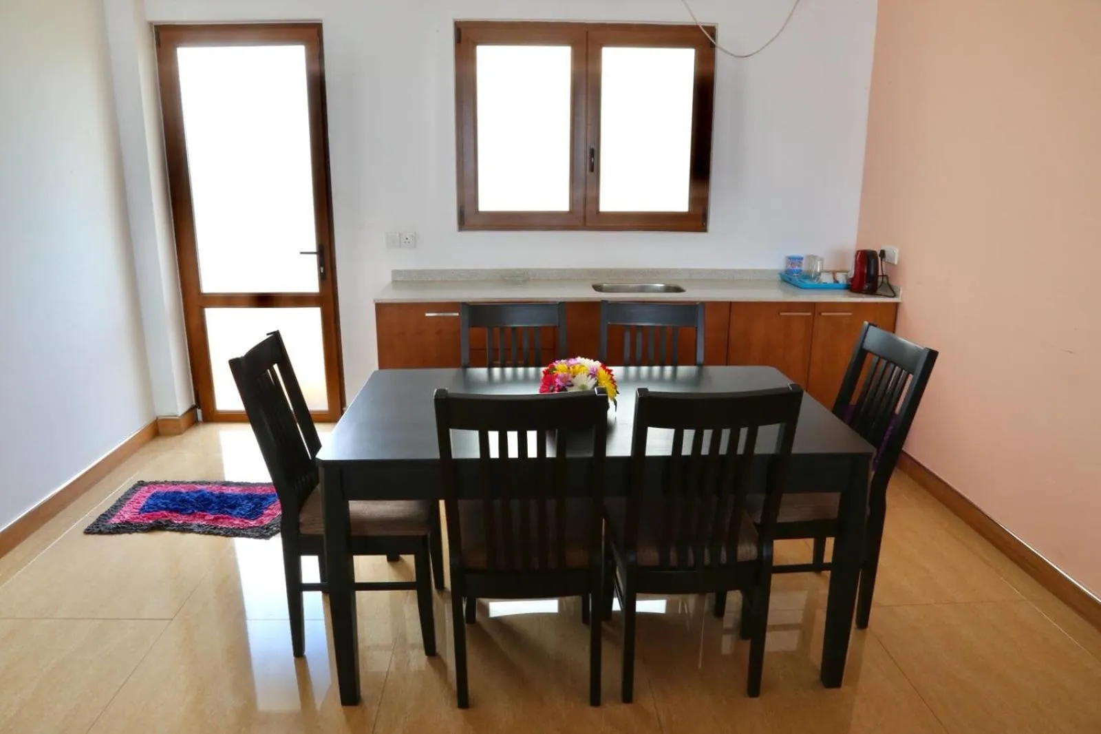 Dining area in Paradise Beach Resort & Diving school