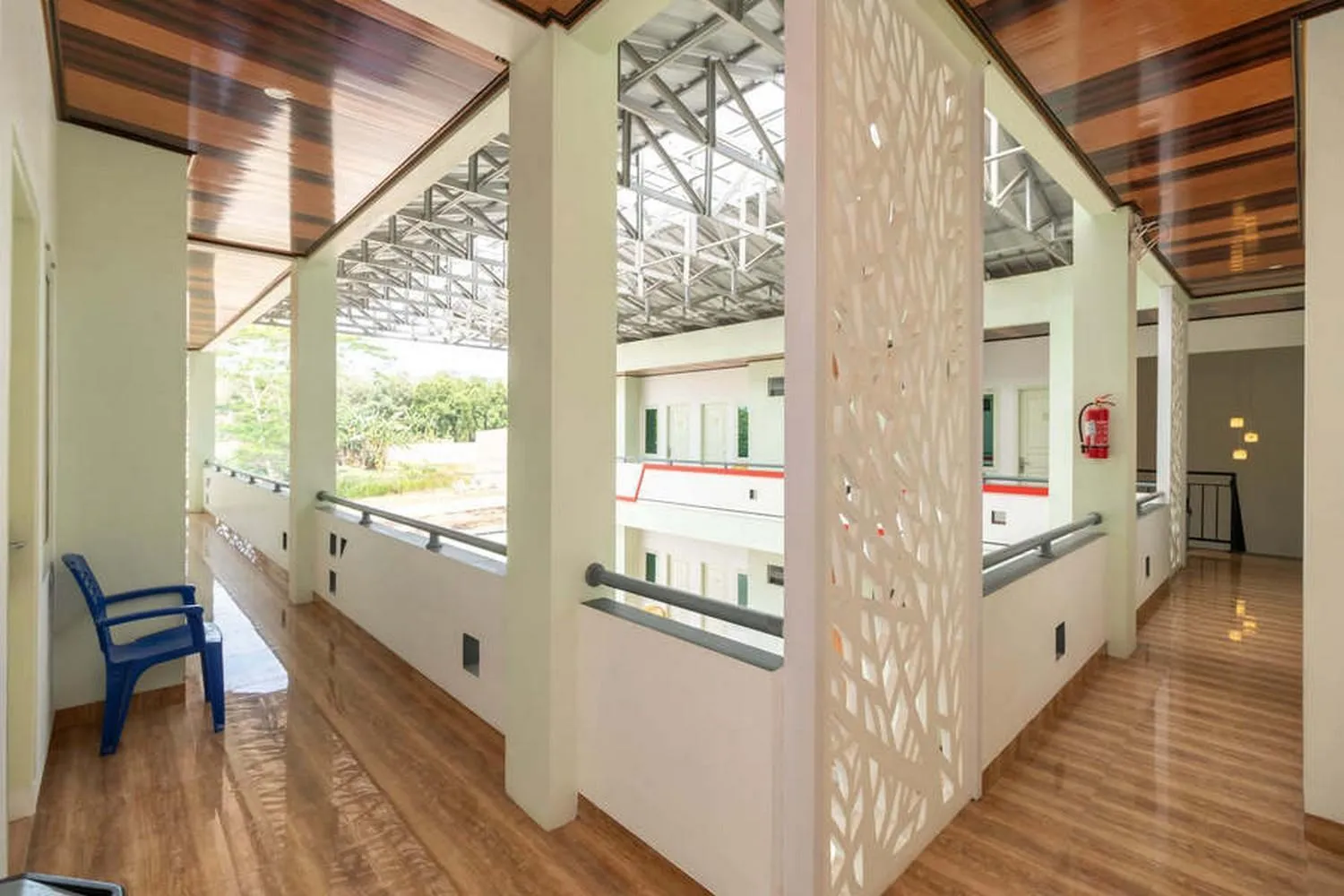 Balcony/Terrace in RedDoorz near Exit Tol Kotabaru ITERA Lampung