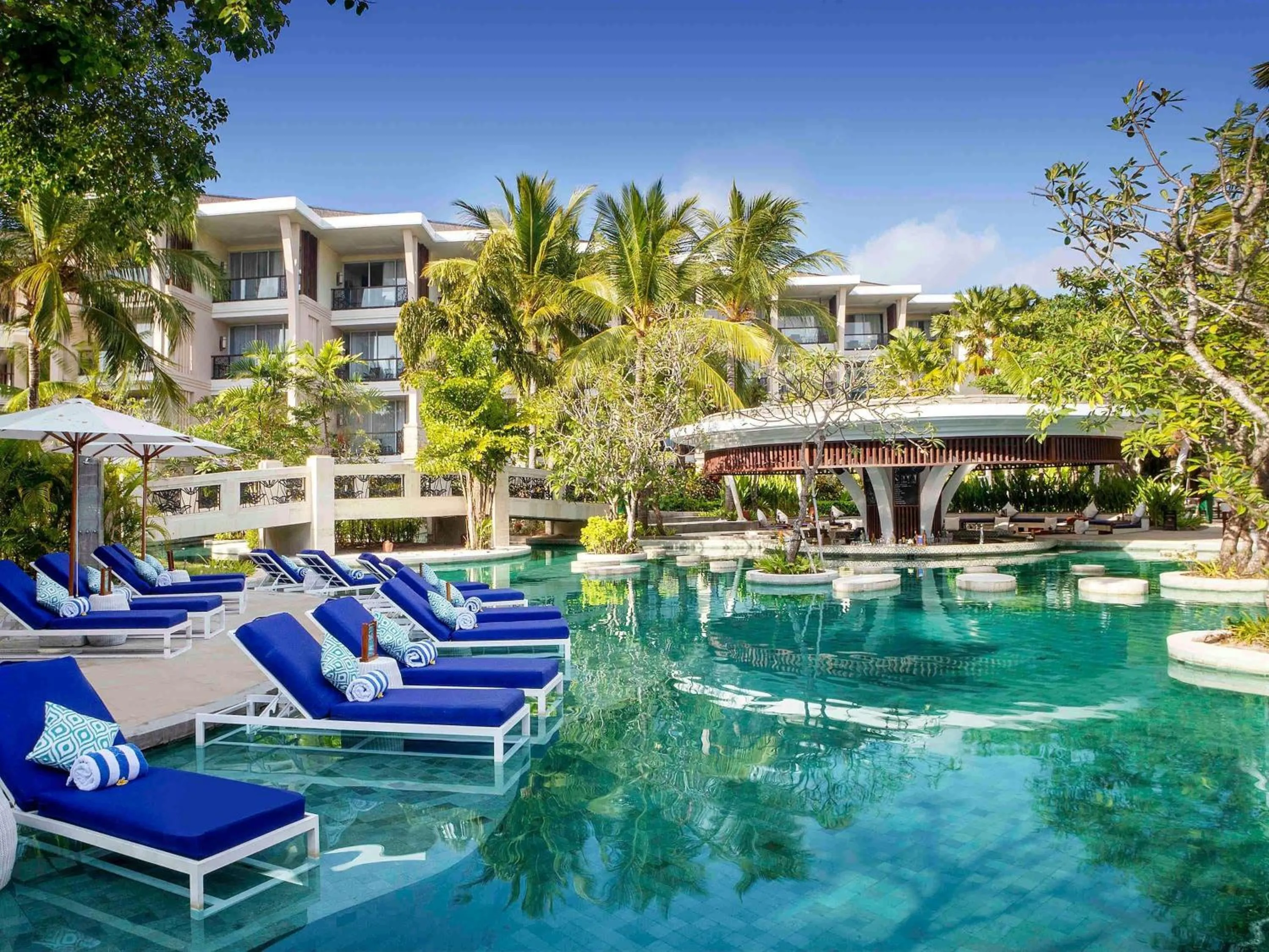Swimming pool in Sofitel Bali Nusa Dua Beach Resort
