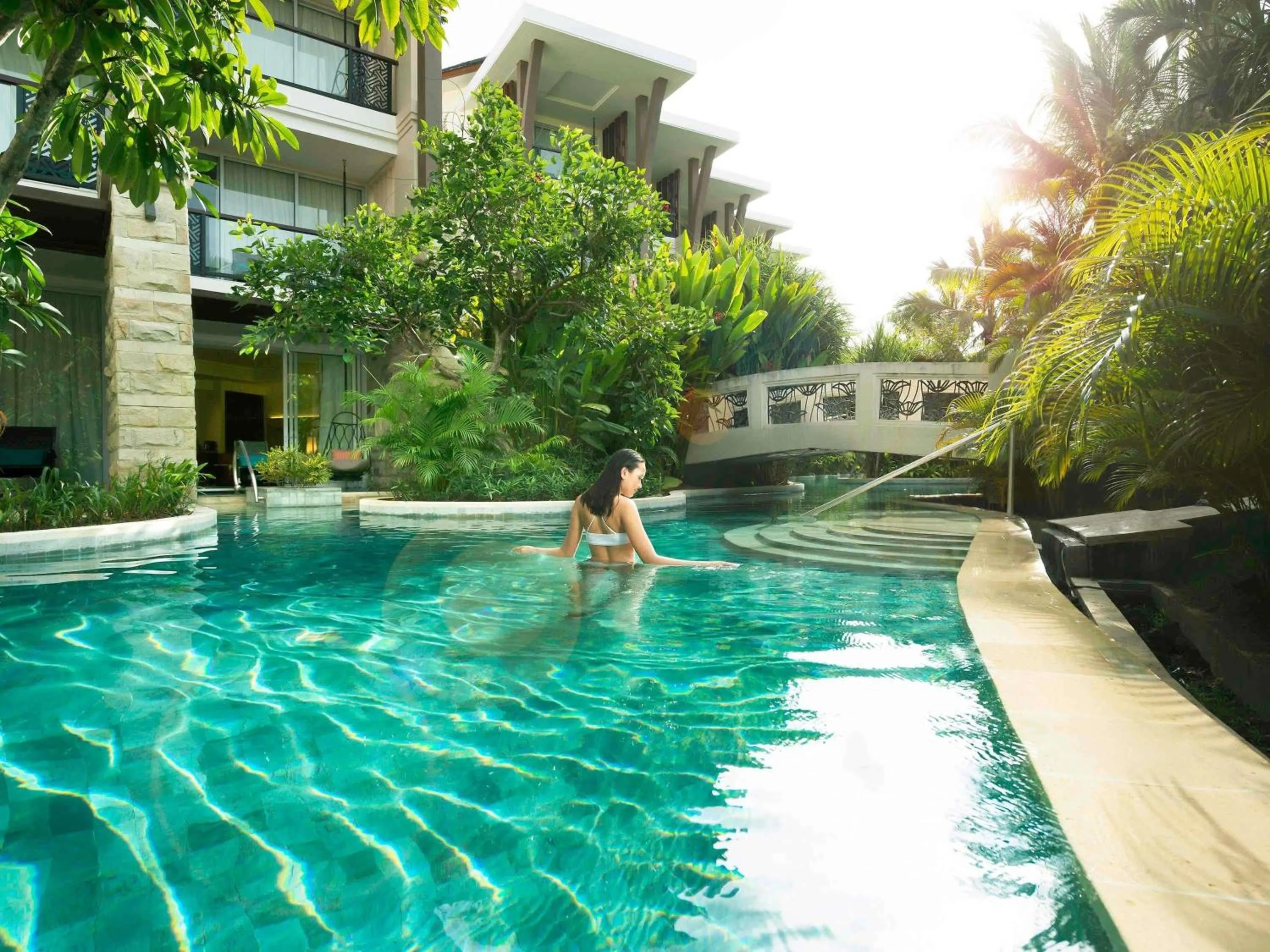 Swimming pool in Sofitel Bali Nusa Dua Beach Resort