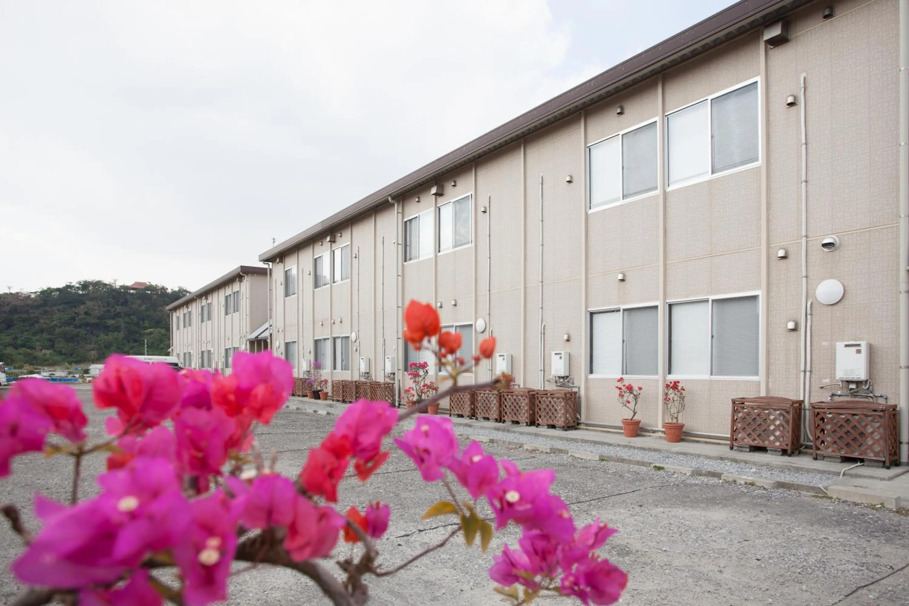 Facade/entrance in Southern Village Okinawa