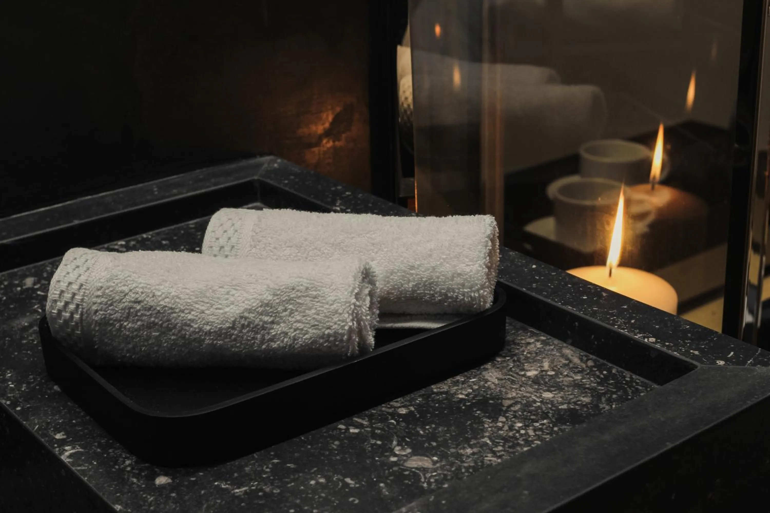 Sauna in Nikiou Suites Luxury Residence