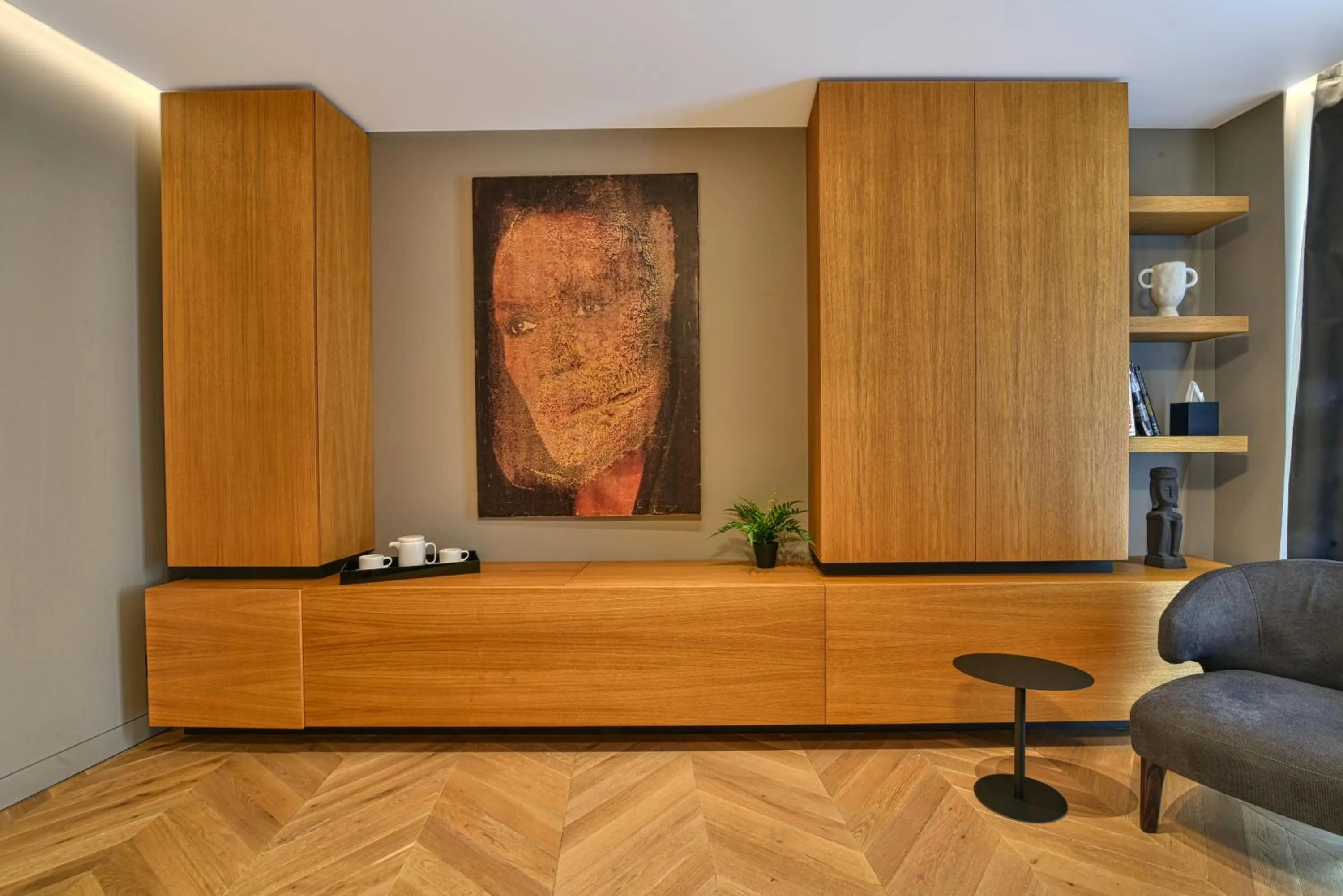 Living room in Nikiou Suites Luxury Residence