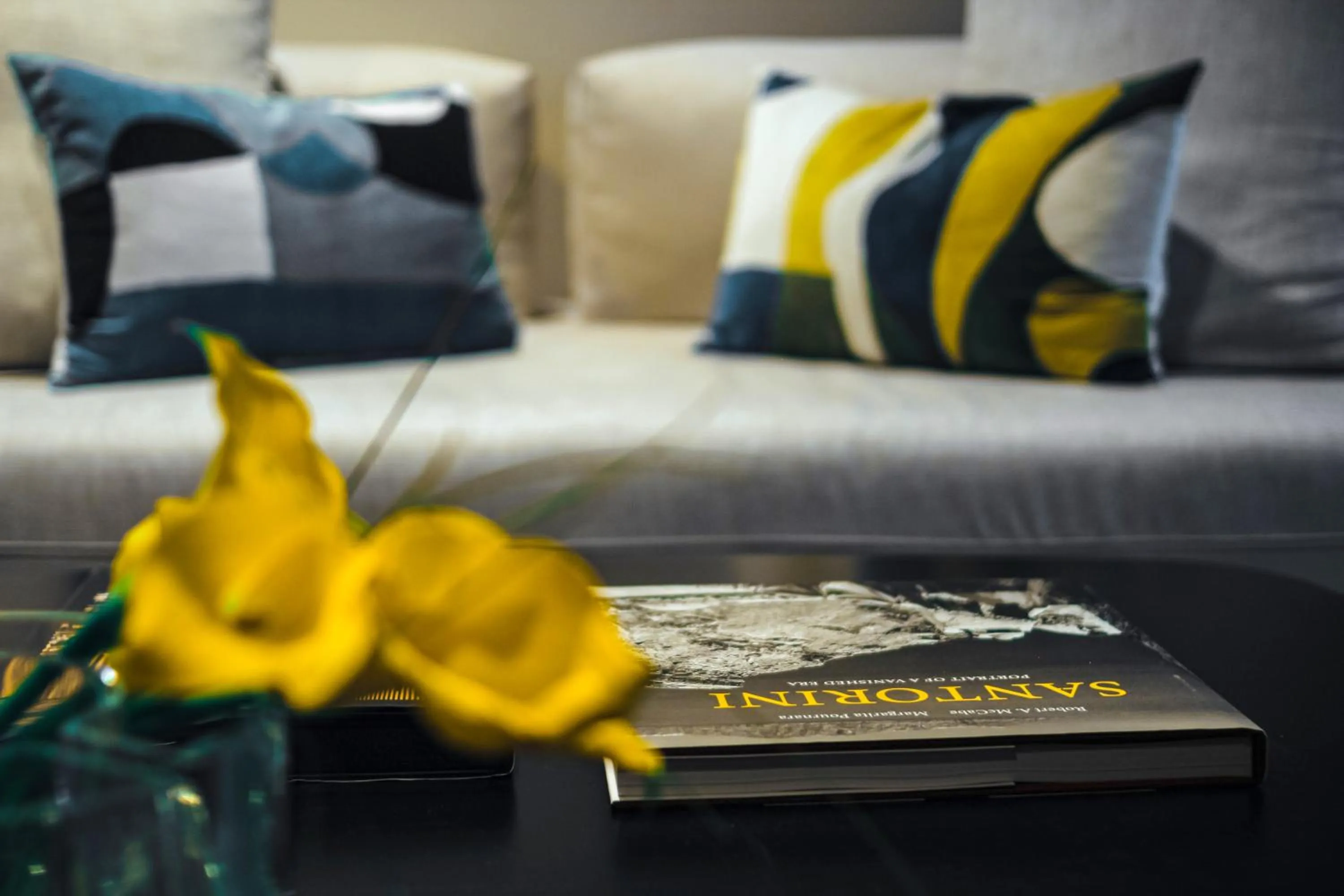 Living room in Nikiou Suites Luxury Residence