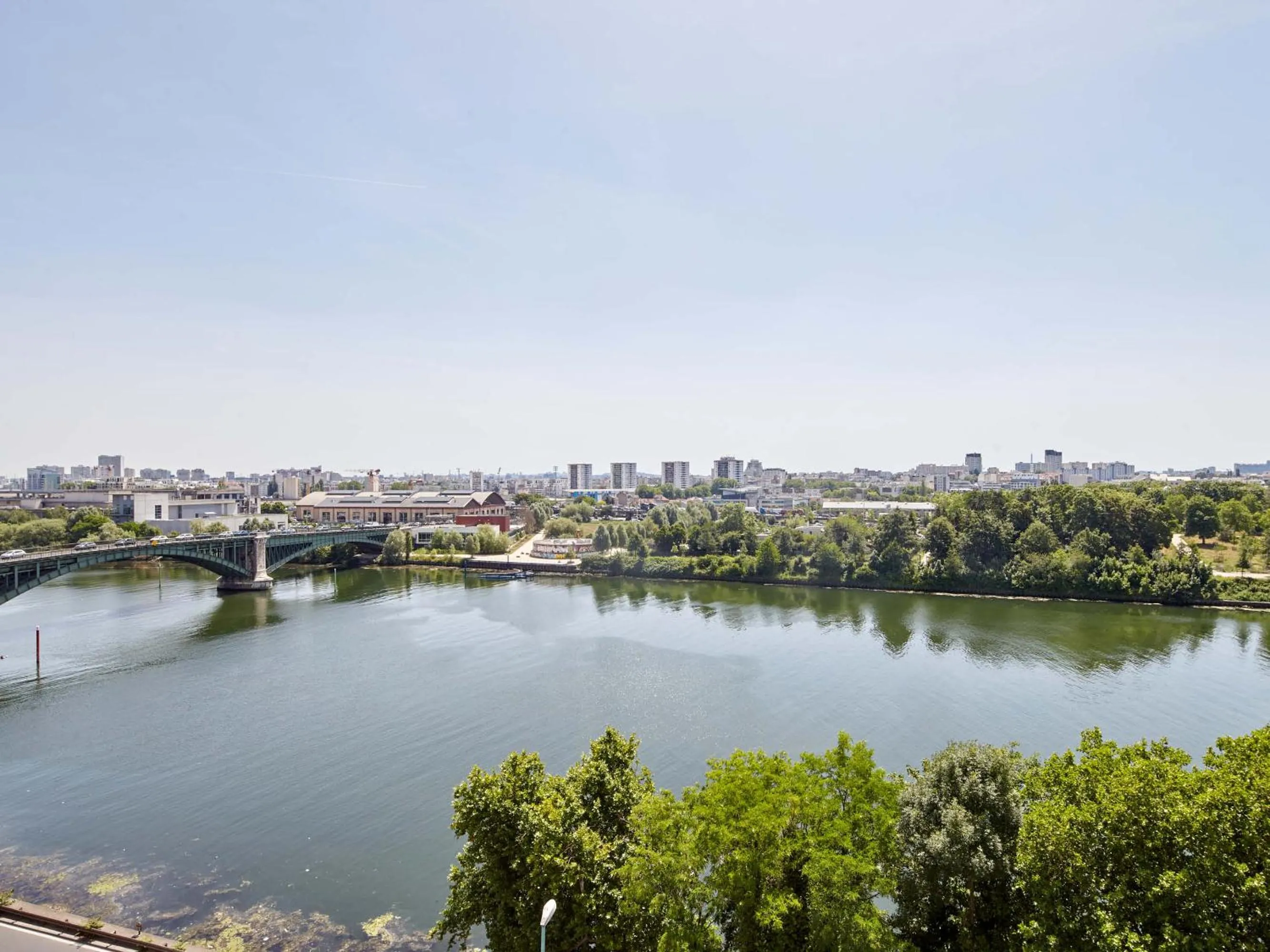 River view in B&B HOTEL Argenteuil