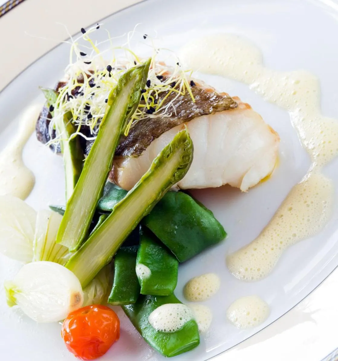 Food close-up in Au Relais du Porhoet