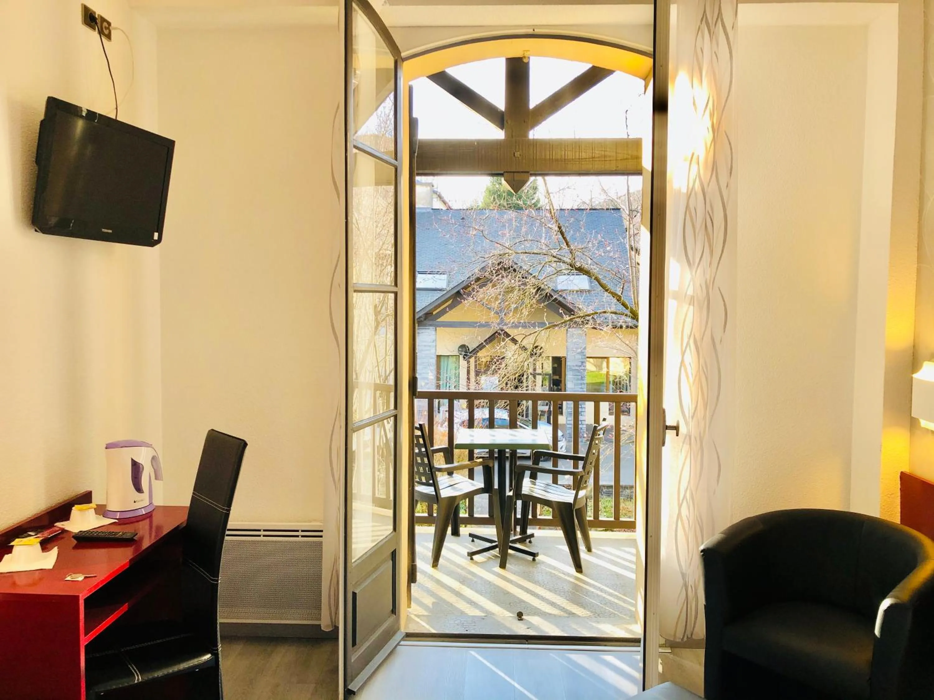 Living room in Les Gentianes