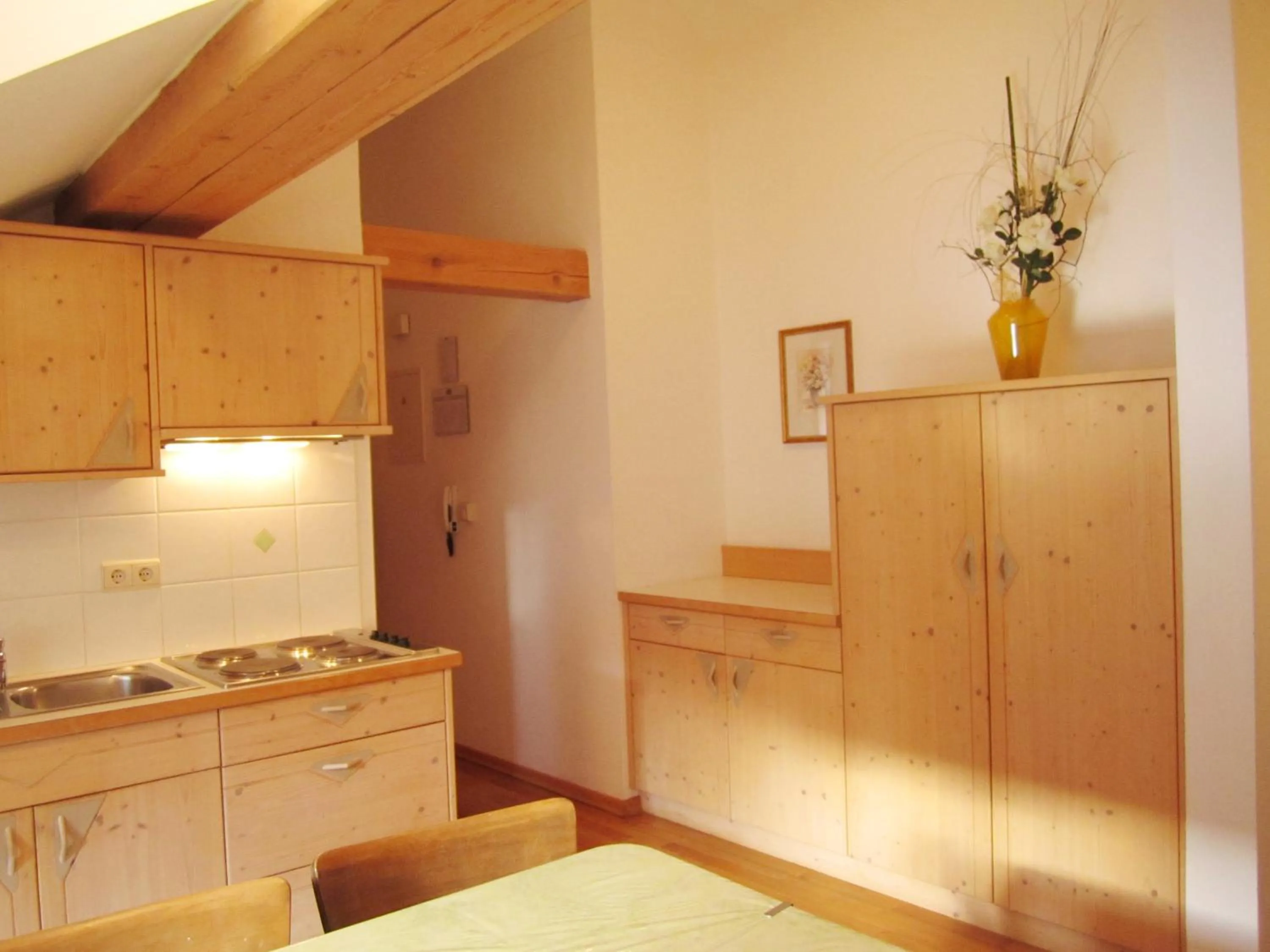 Kitchen or kitchenette in Residence Zum Theater