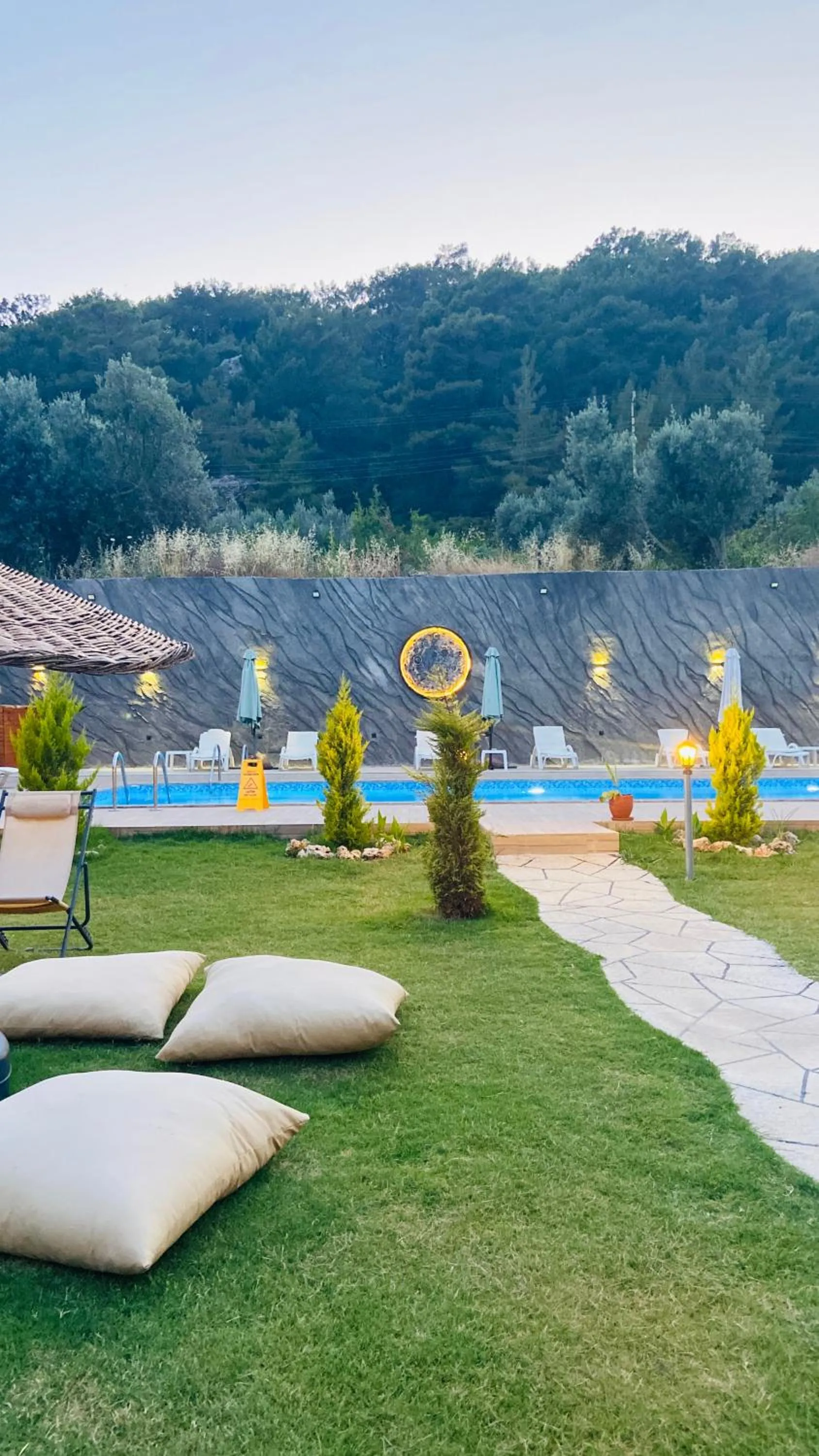 Swimming pool in Karaöz Sapphire Bungalows