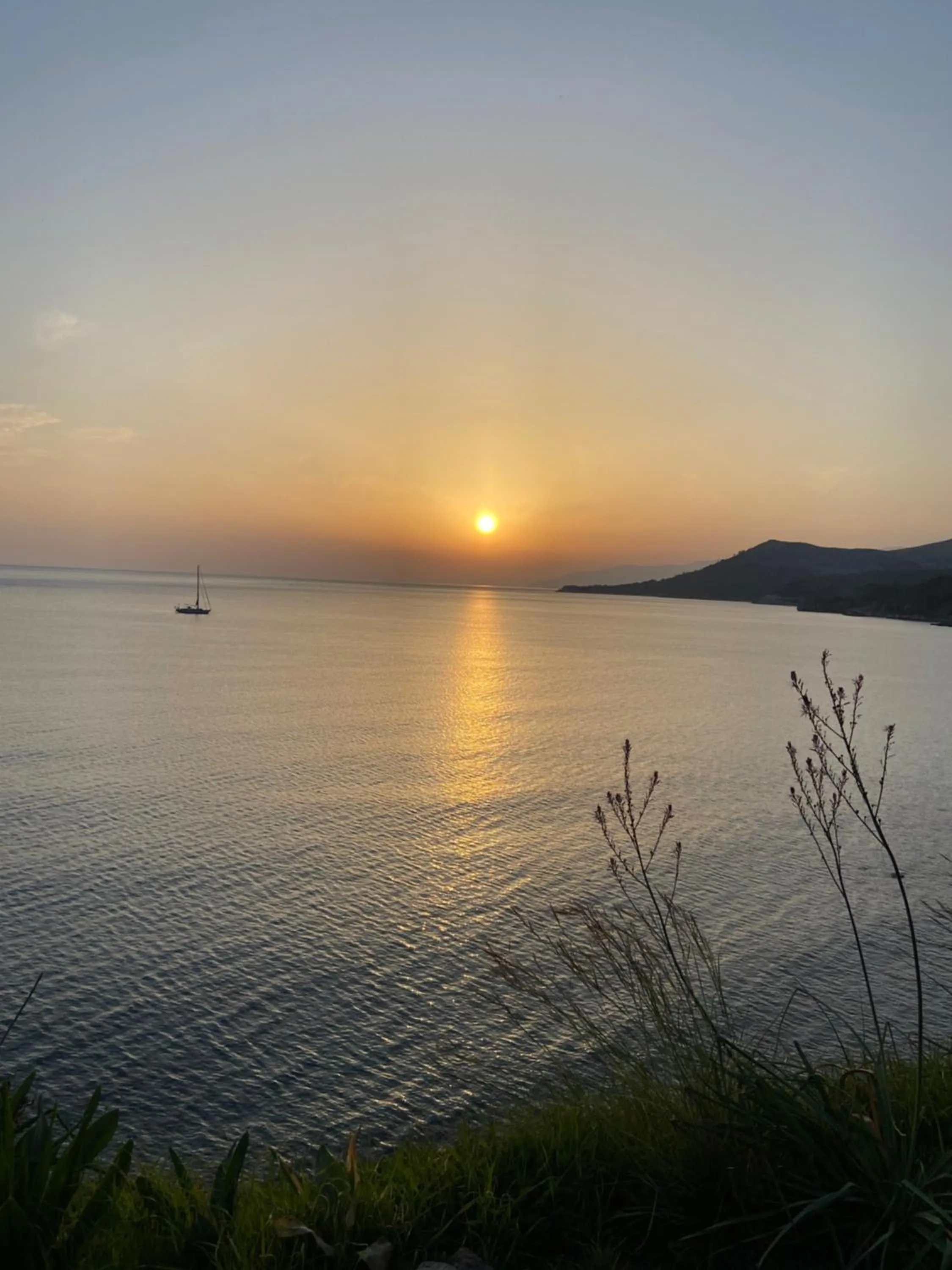 Sunset in Karaöz Sapphire Bungalows