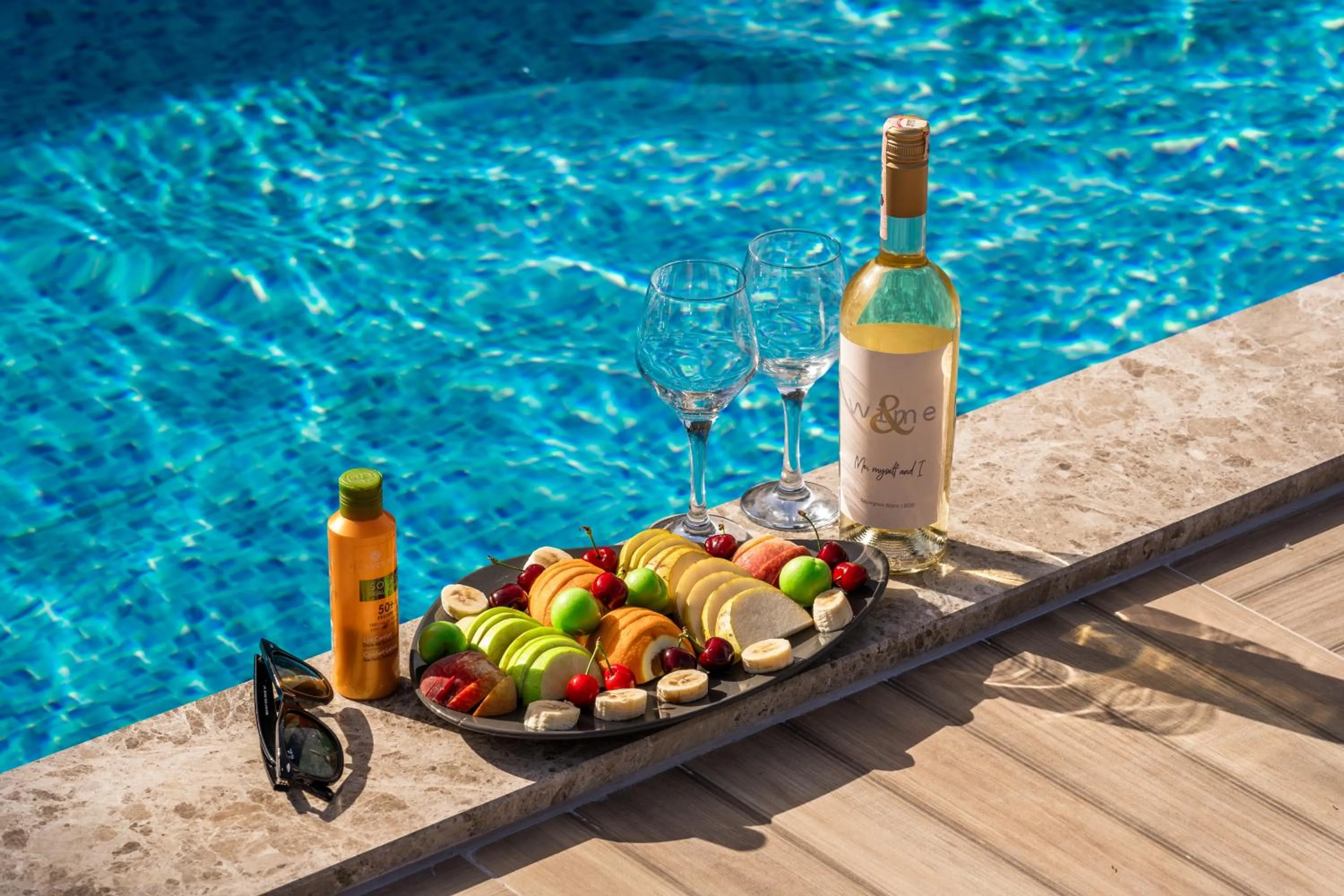 Swimming pool in Karaöz Sapphire Bungalows