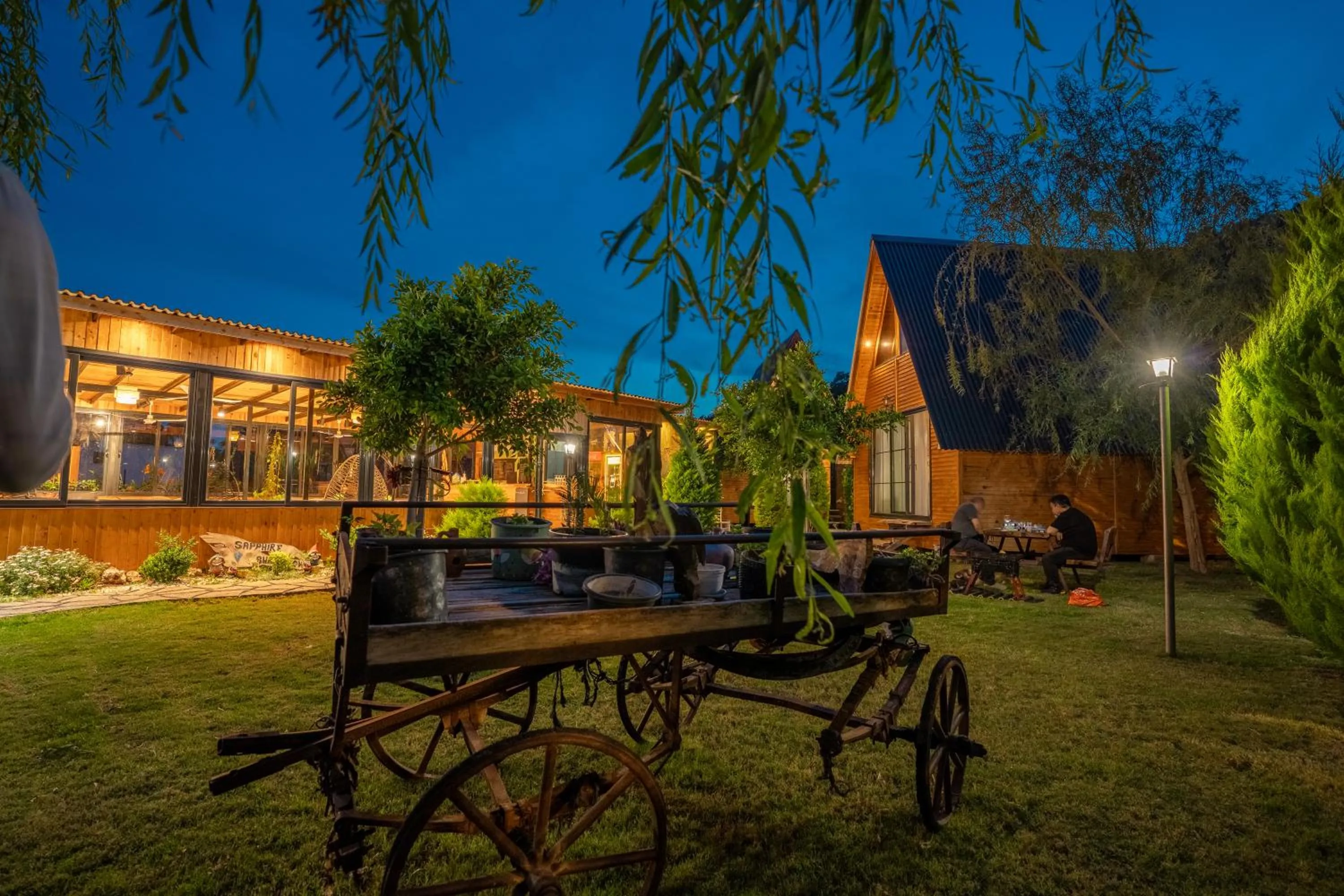 Garden in Karaöz Sapphire Bungalows