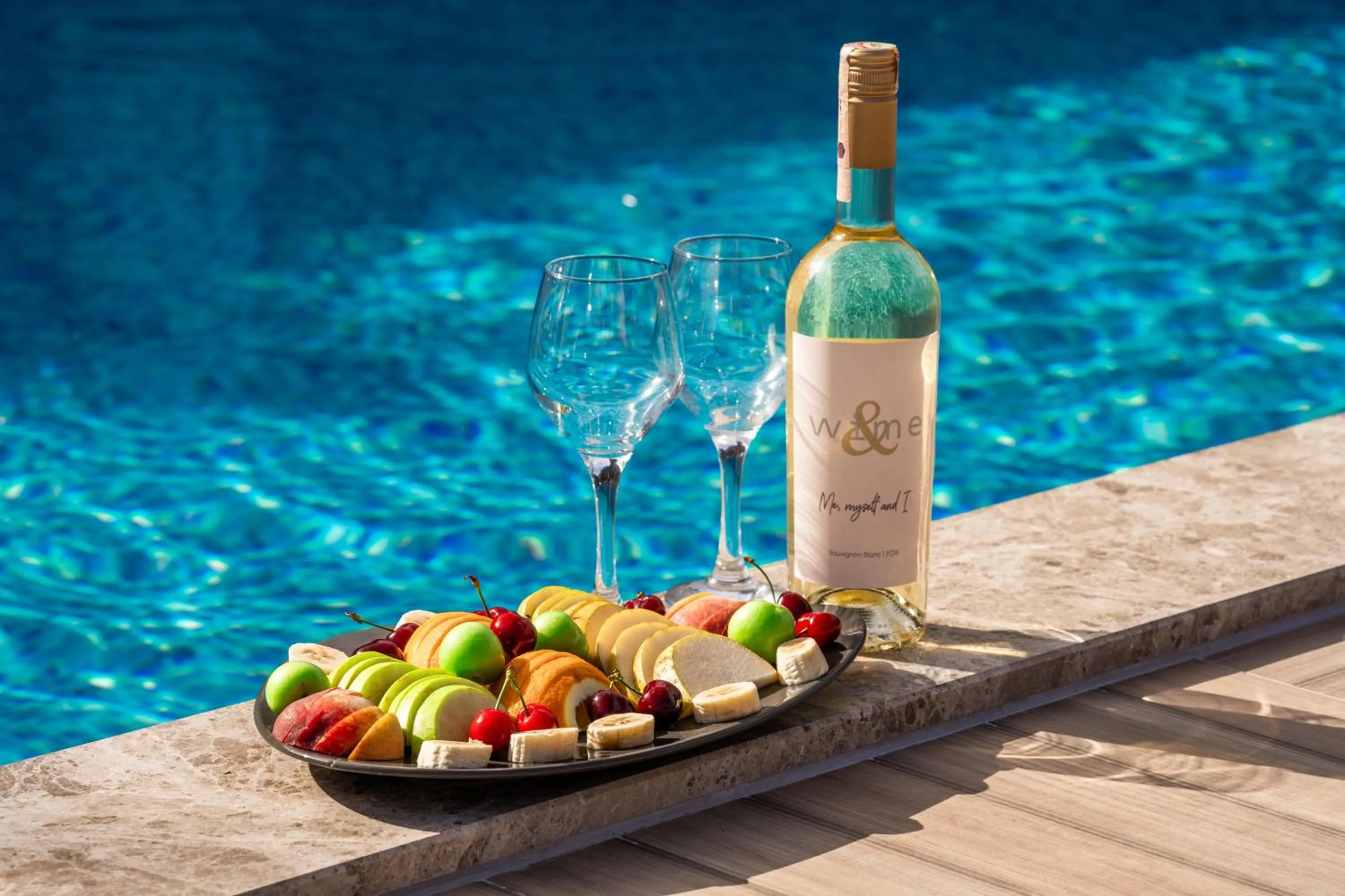 Swimming pool in Karaöz Sapphire Bungalows