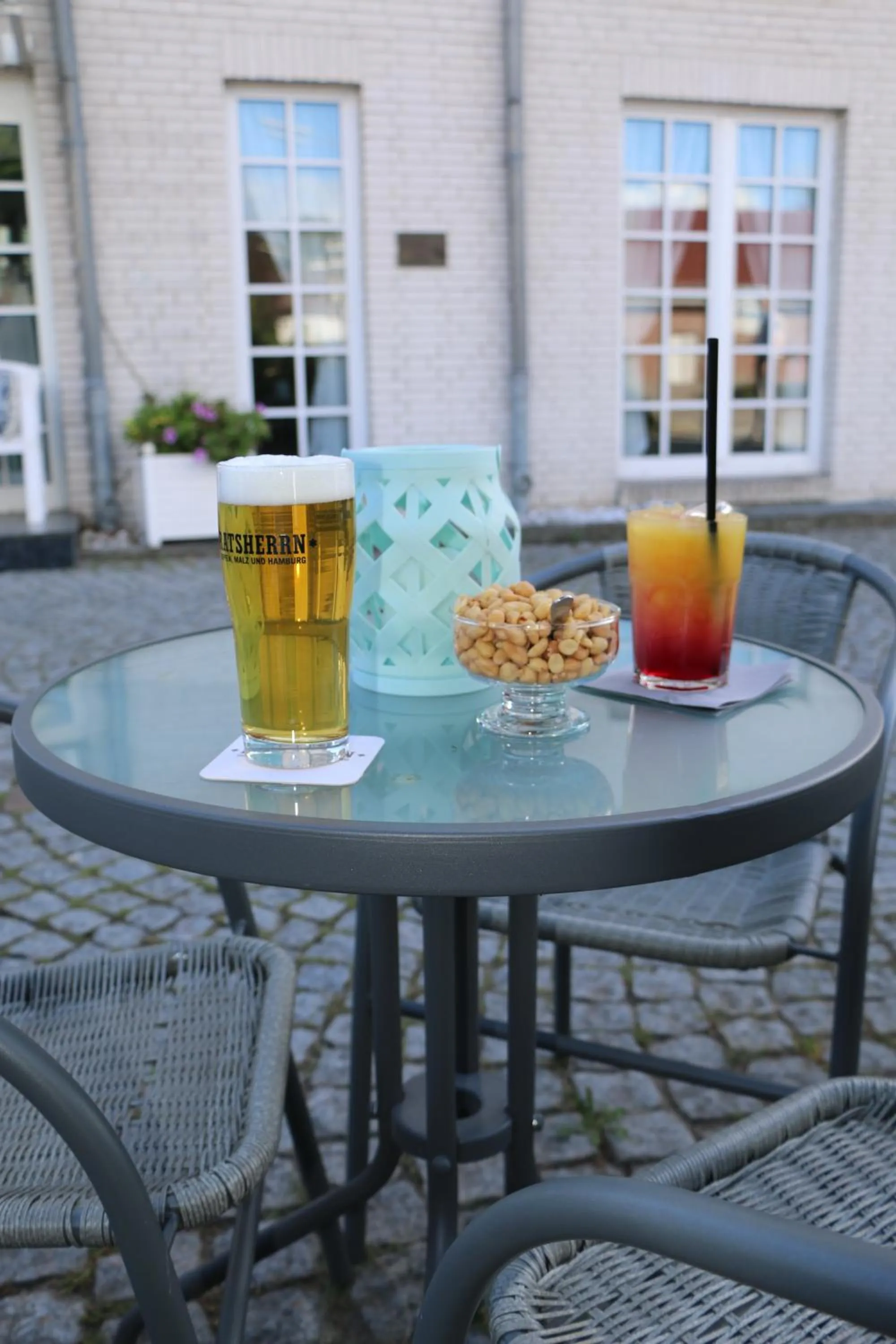 Patio in Hotel Friesenhof