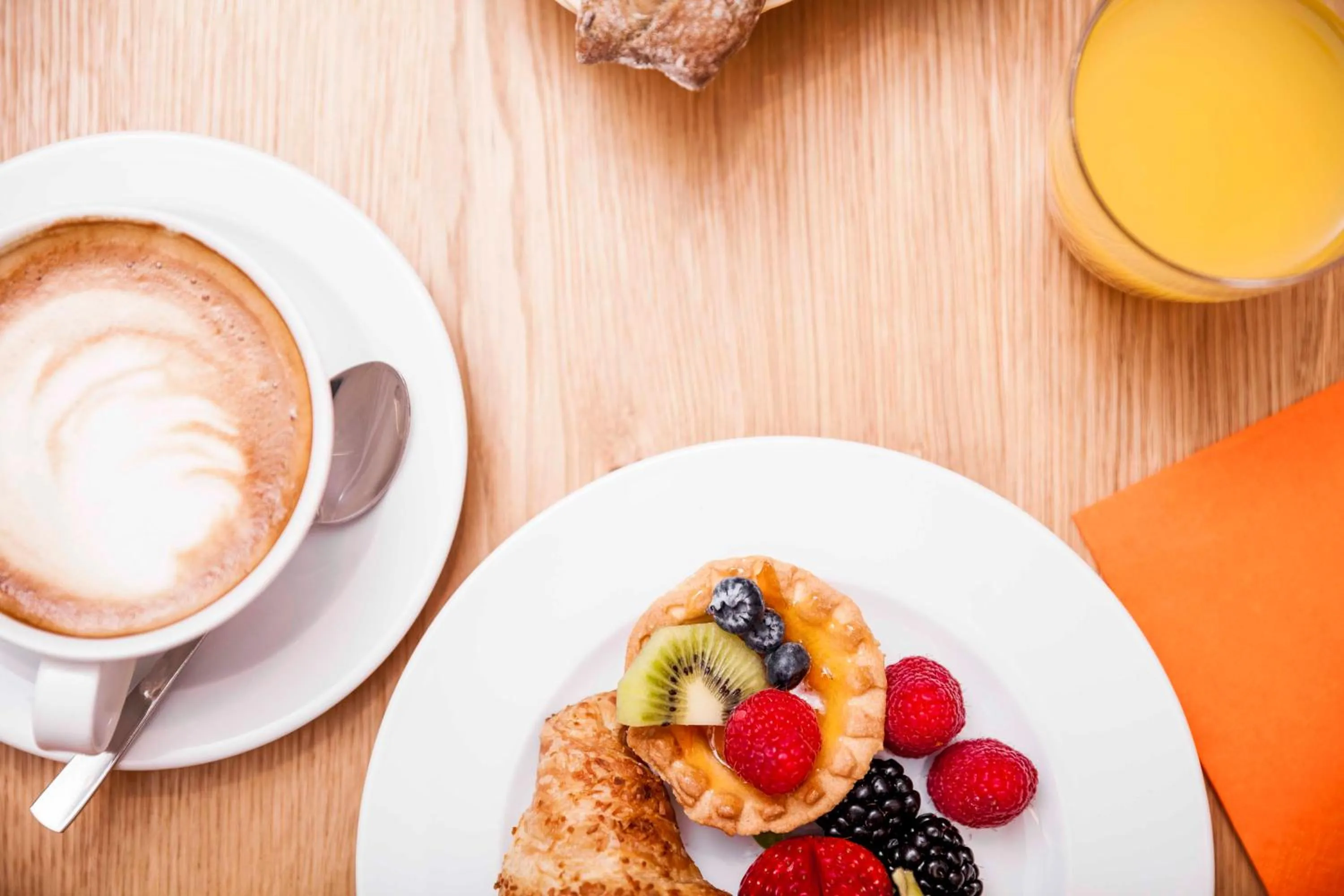 Food close-up in Steindl's Boutique Hotel