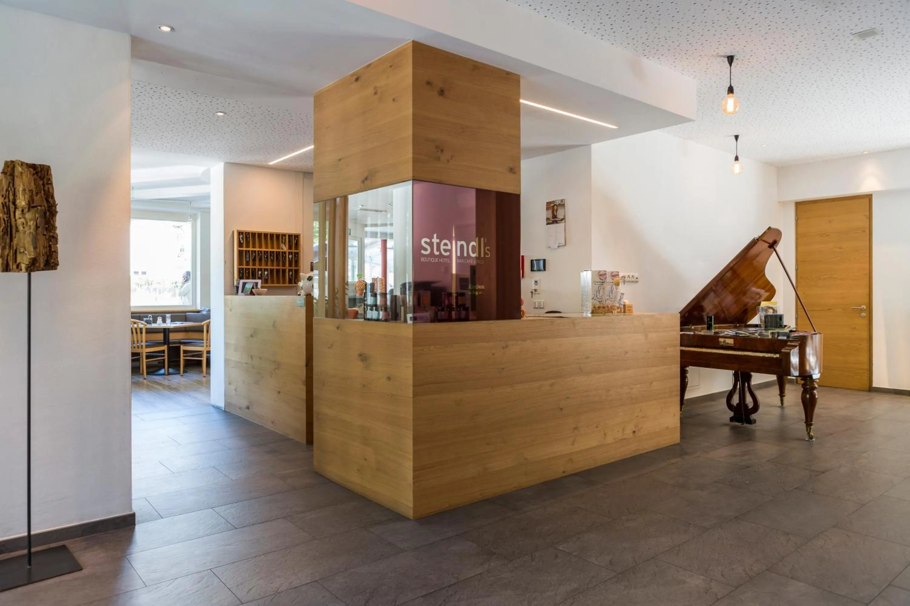 Lobby or reception in Steindl's Boutique Hotel