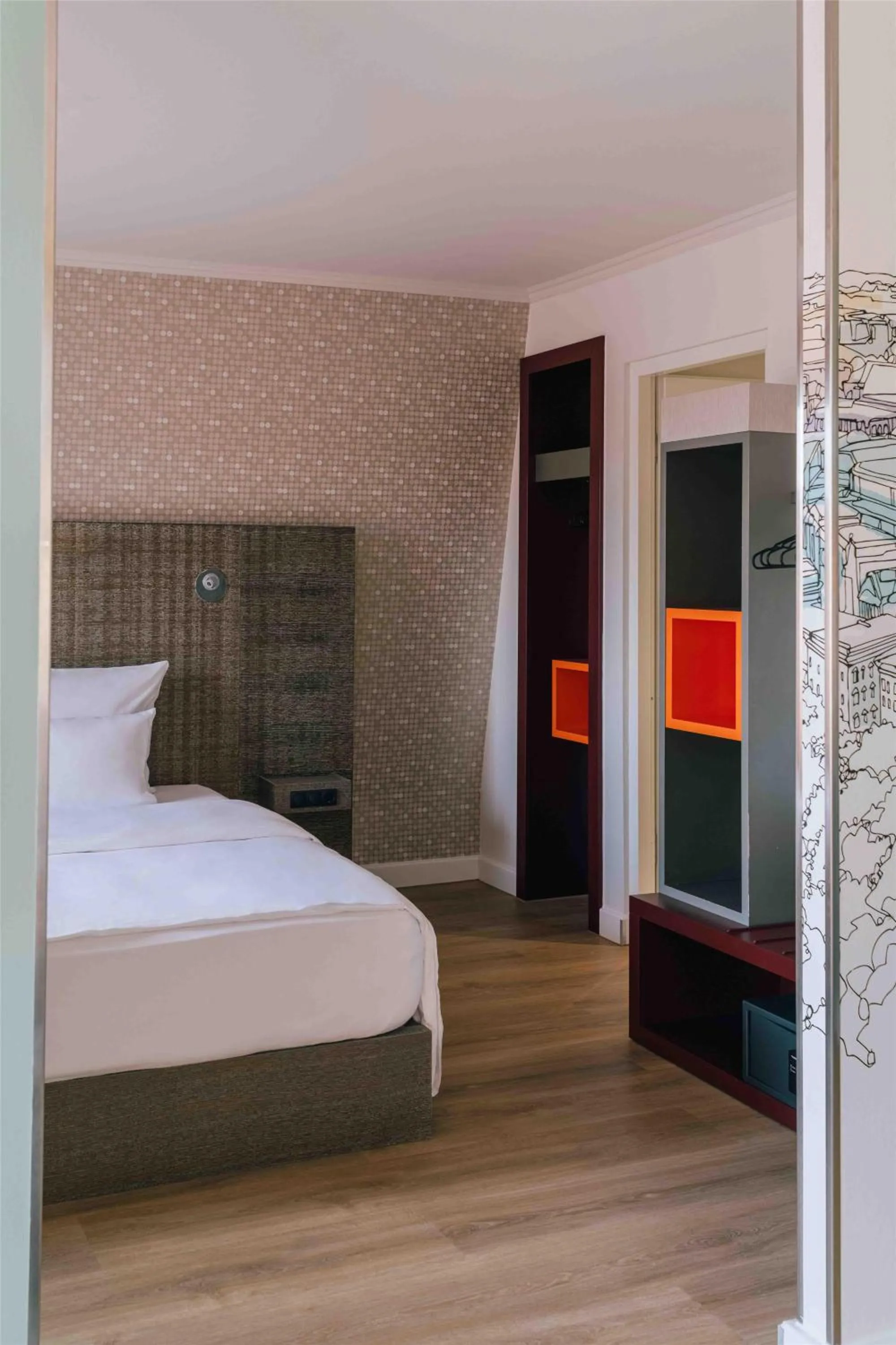 Bedroom, Bed in Pentahotel Leipzig