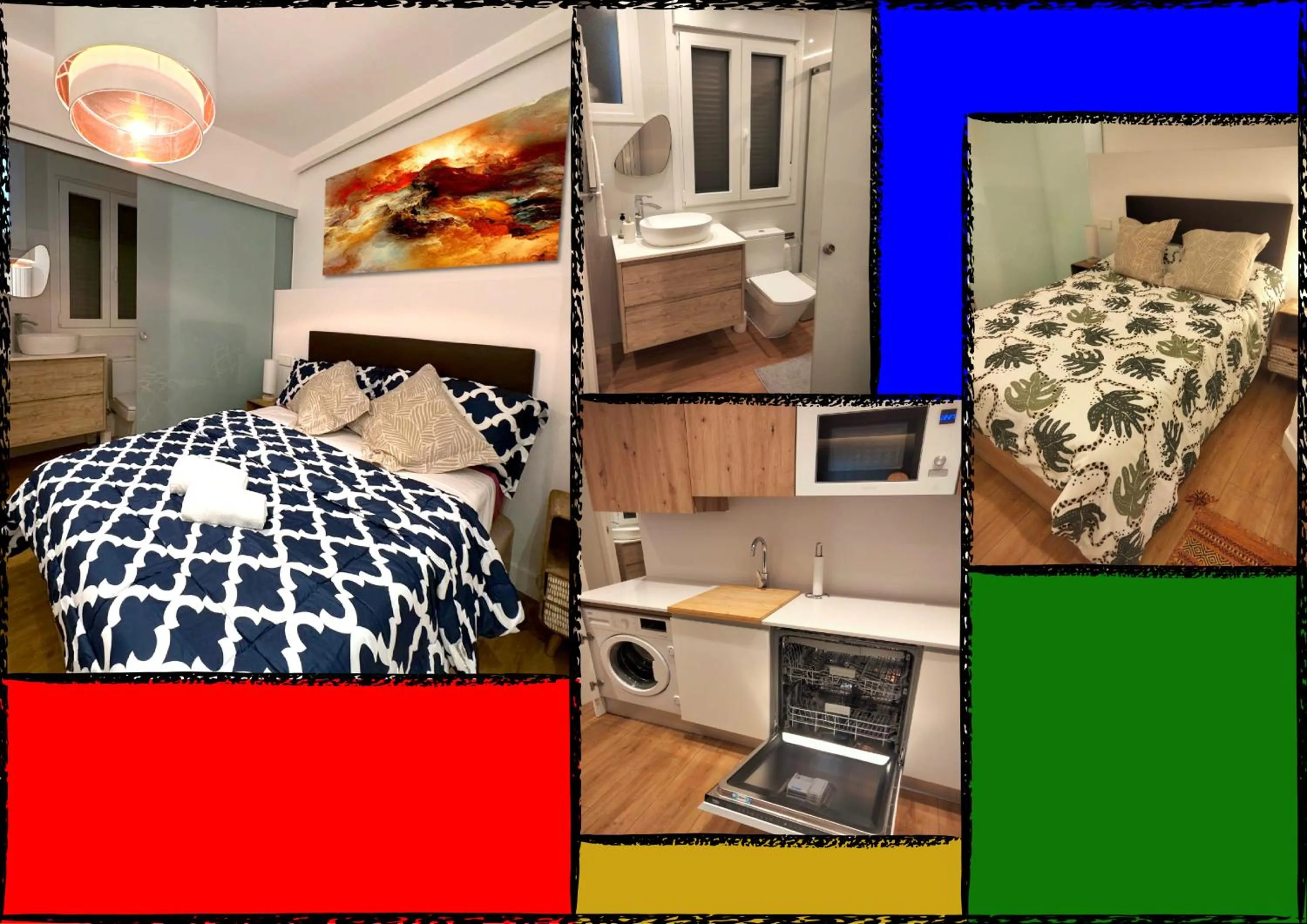 Bed in La Reina de Gran Via - PARKING TPH