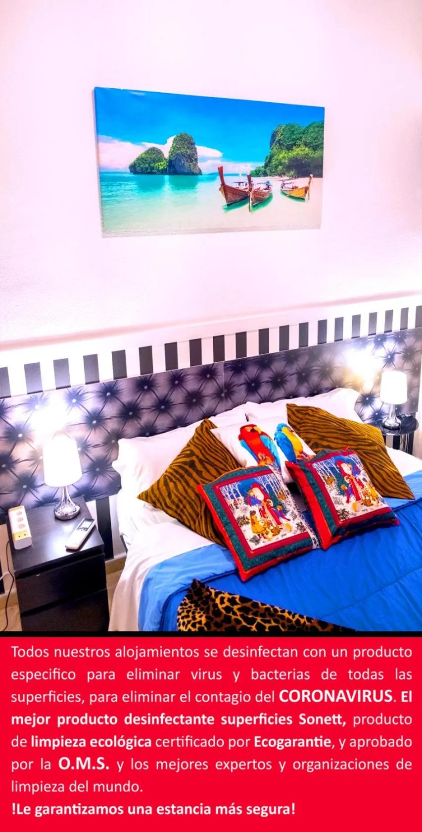 Bed in La Reina de Gran Via - PARKING TPH