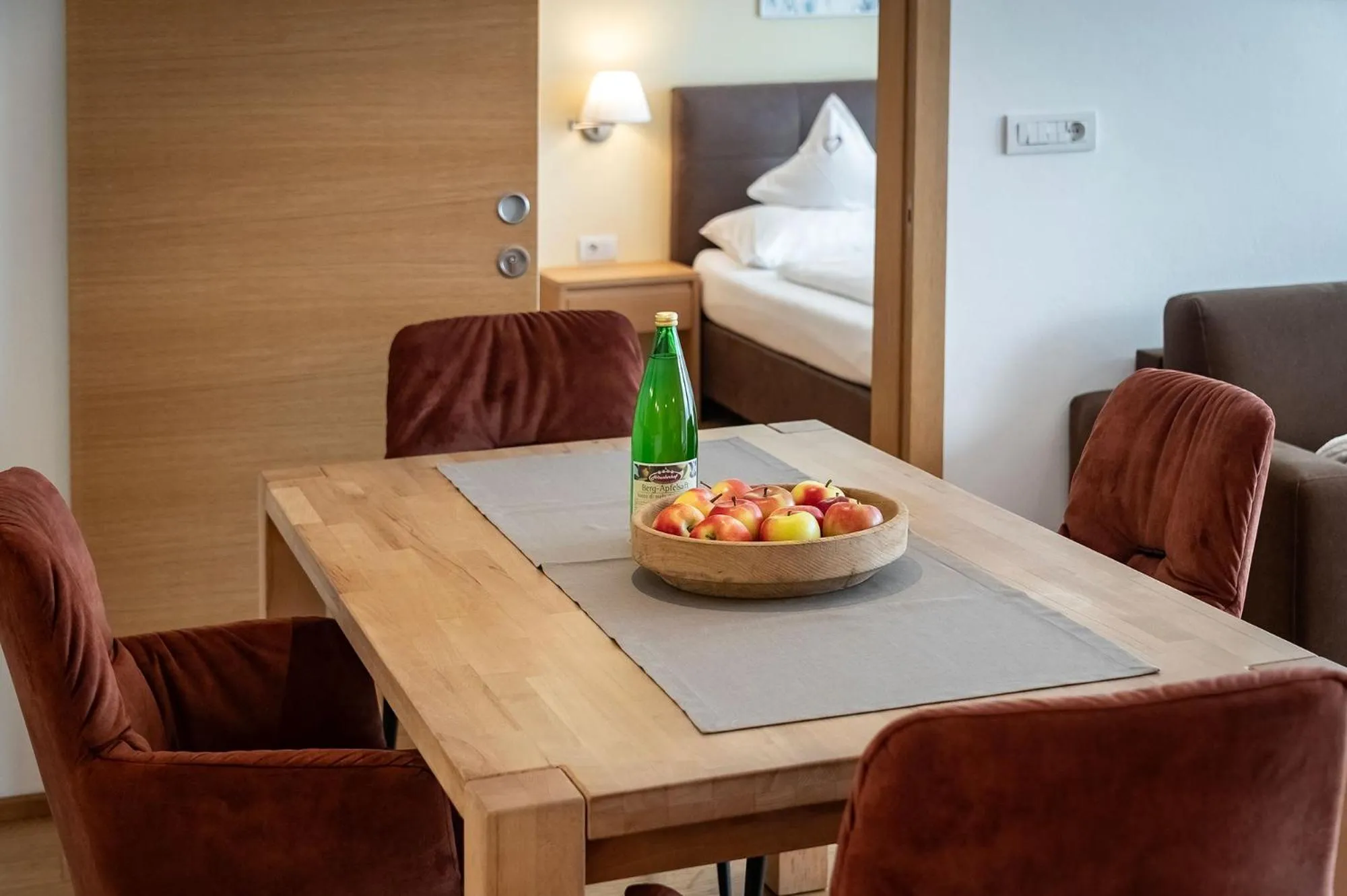 Living room in Tirolerhof - panoramic apartments