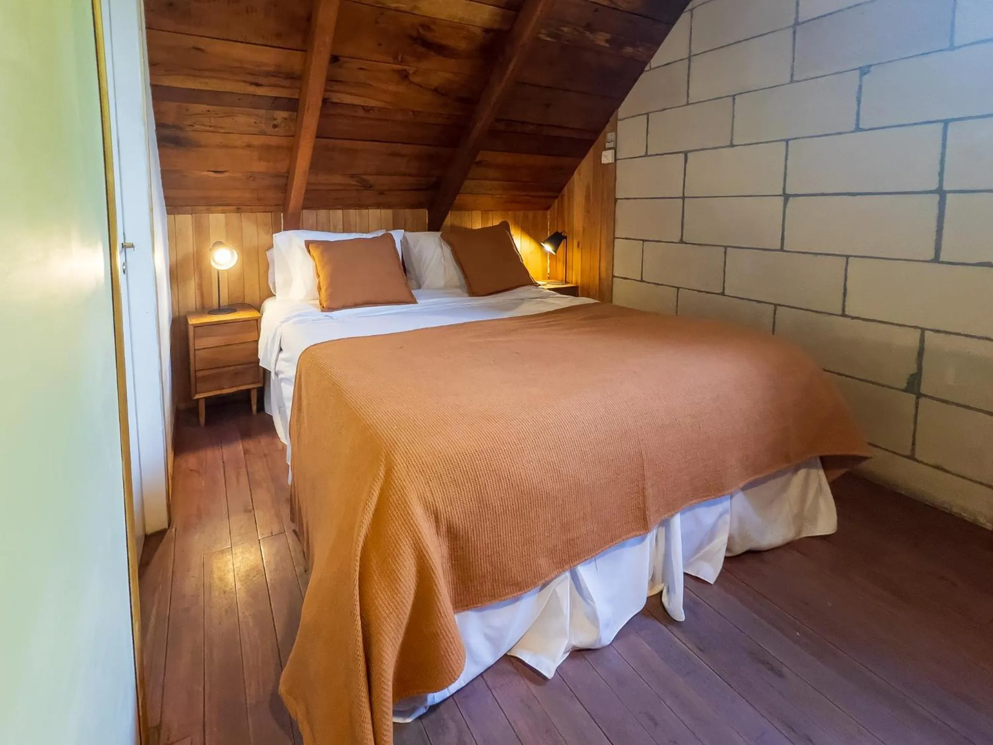 Bed in Wesley House Hosteria Boutique