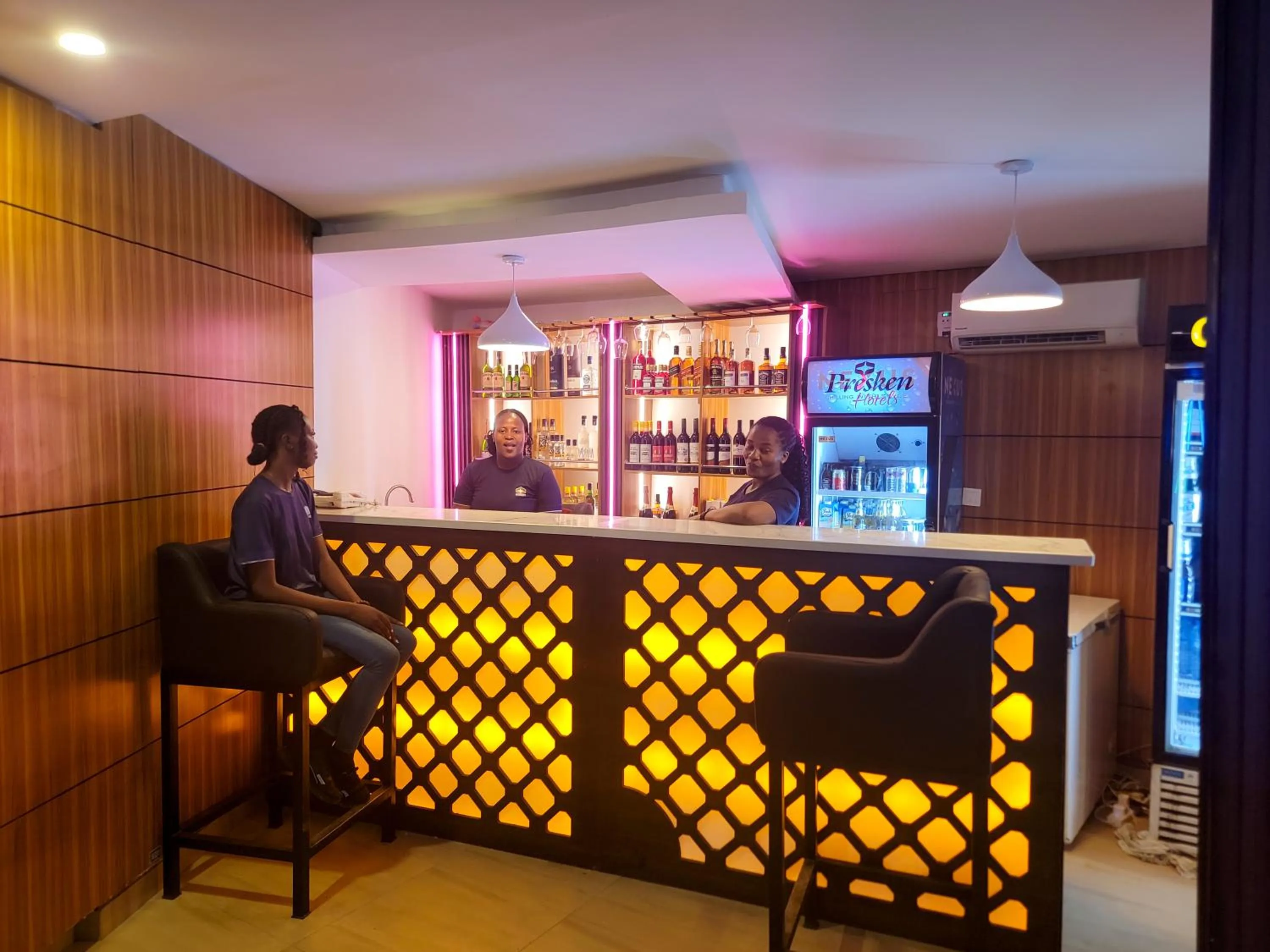 People in Presken Hotel Alade, Ikeja