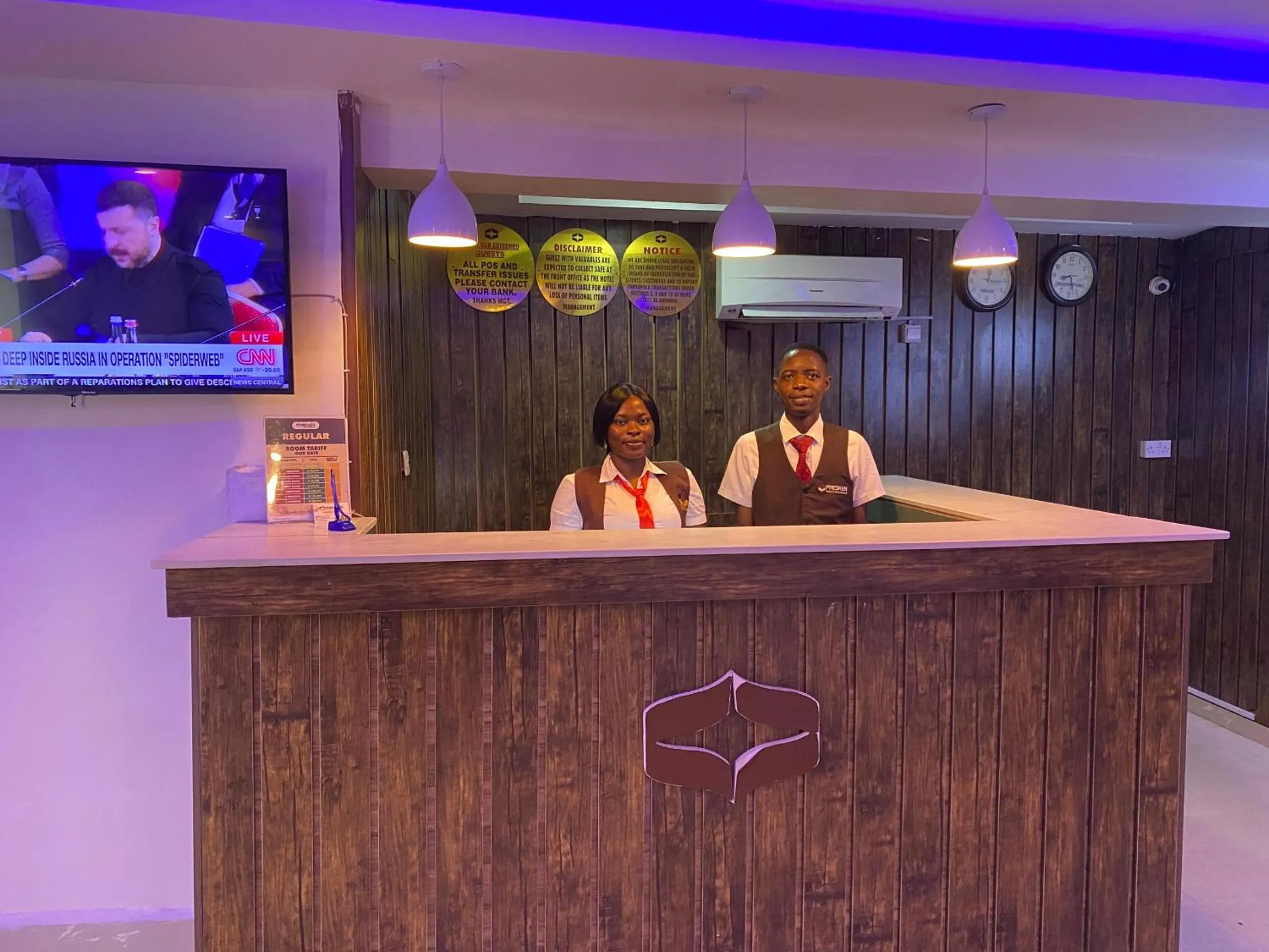 People in Presken Hotel Alade, Ikeja