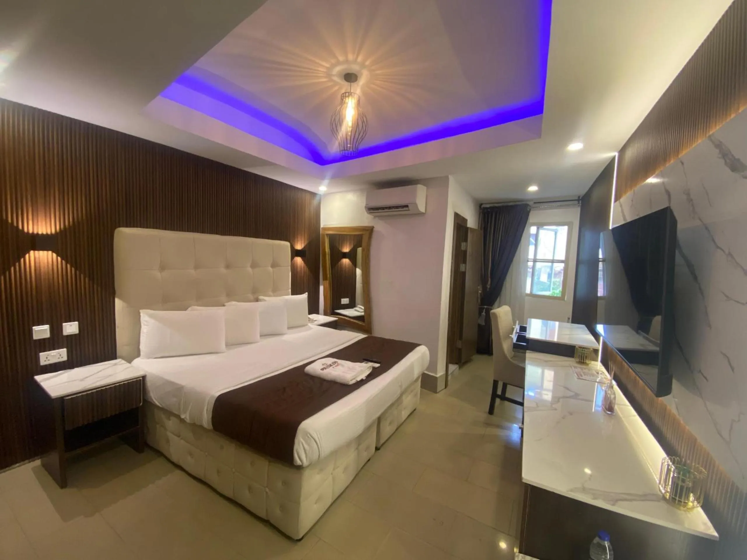 Bed in Presken Hotel Alade, Ikeja