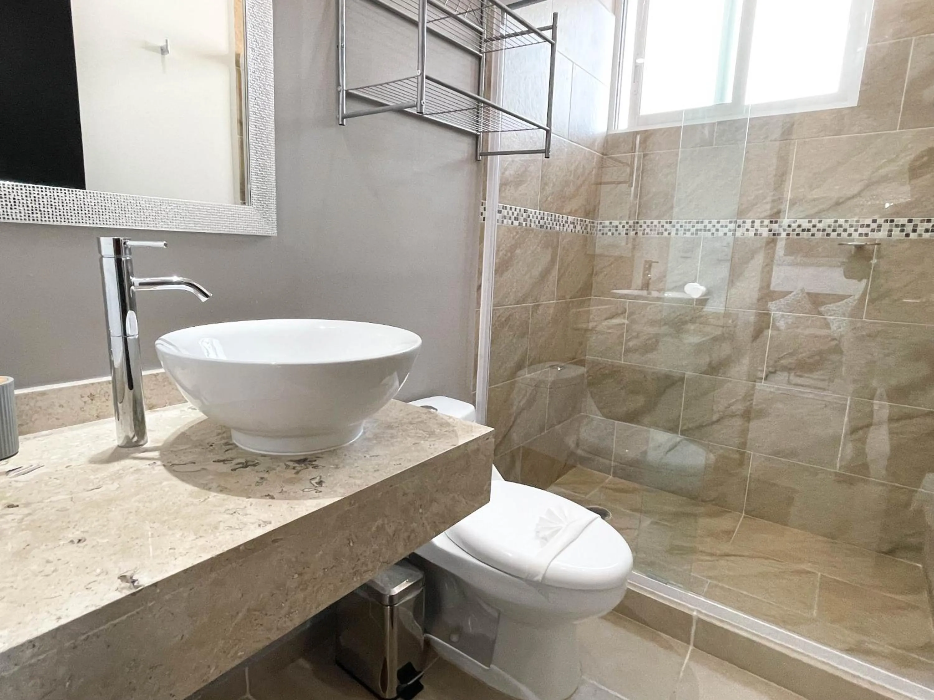 Bathroom in Dreams Lagoon by Andiani Travel