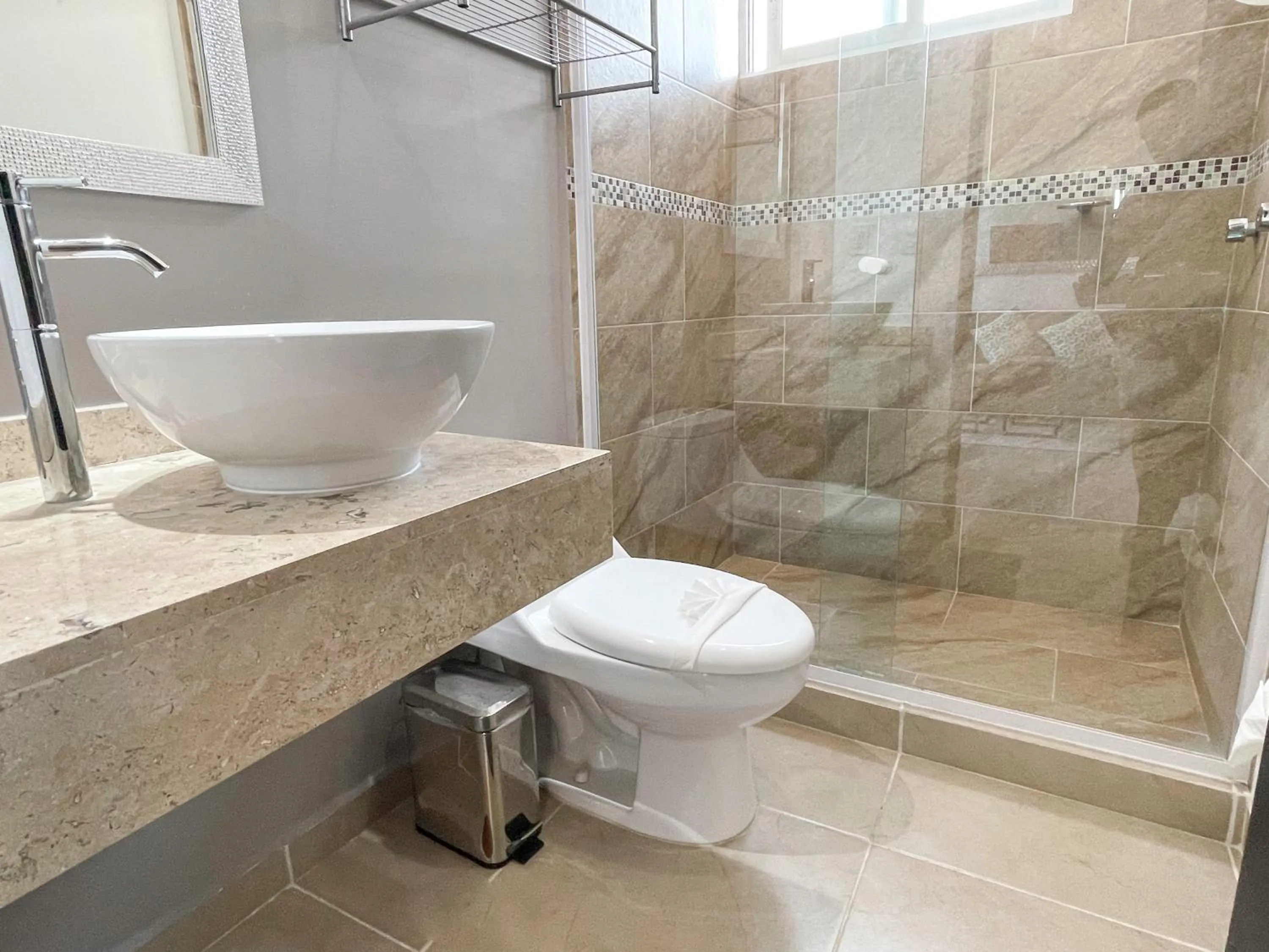 Bathroom in Dreams Lagoon by Andiani Travel