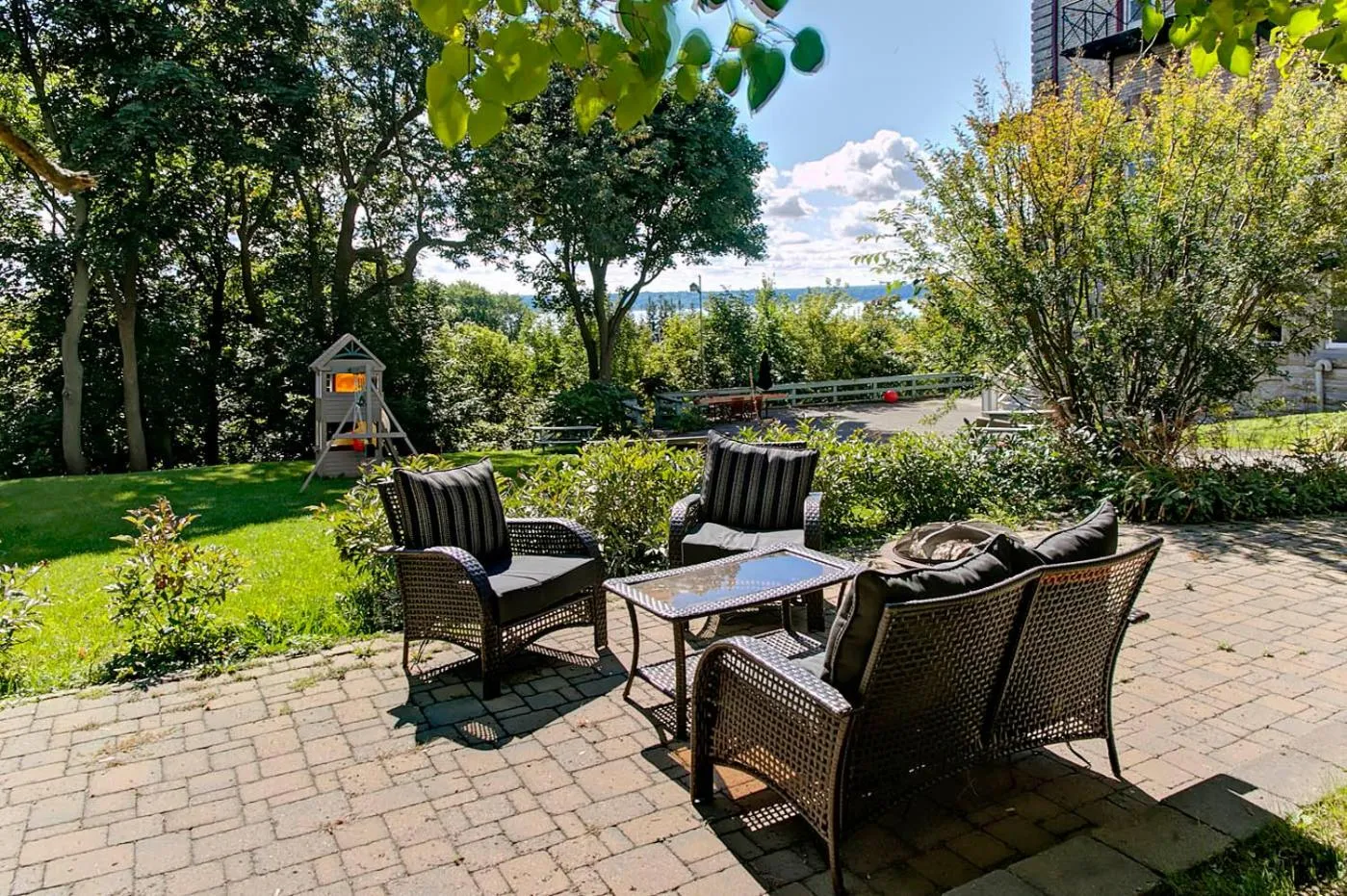 Garden in La Demeure du Capitaine