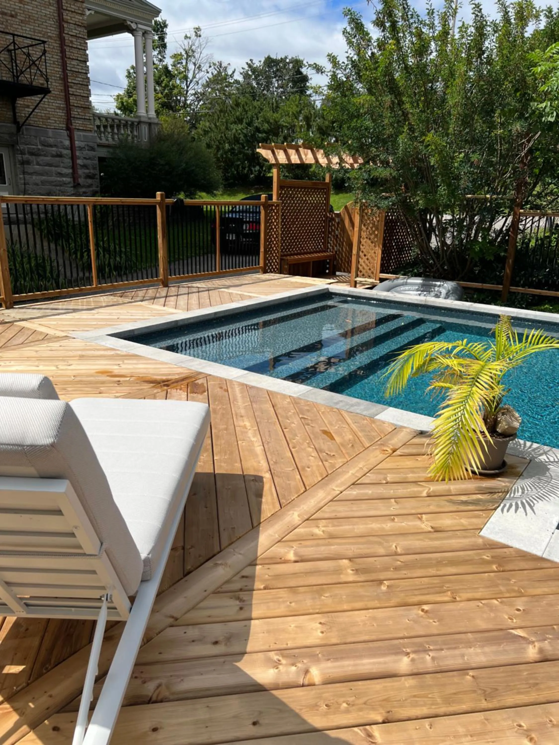 Swimming pool in La Demeure du Capitaine