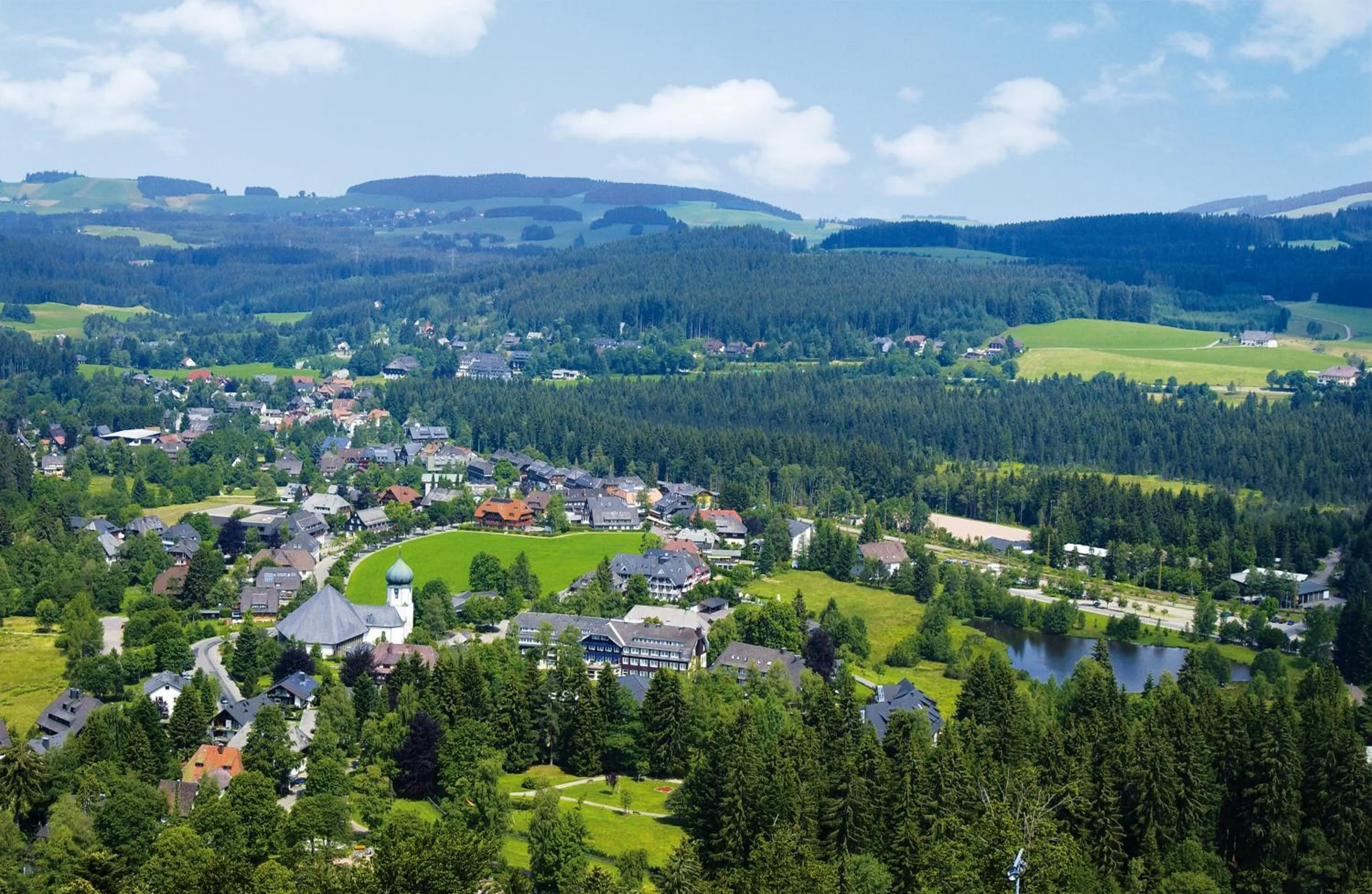 Natural landscape in Parkhotel Adler