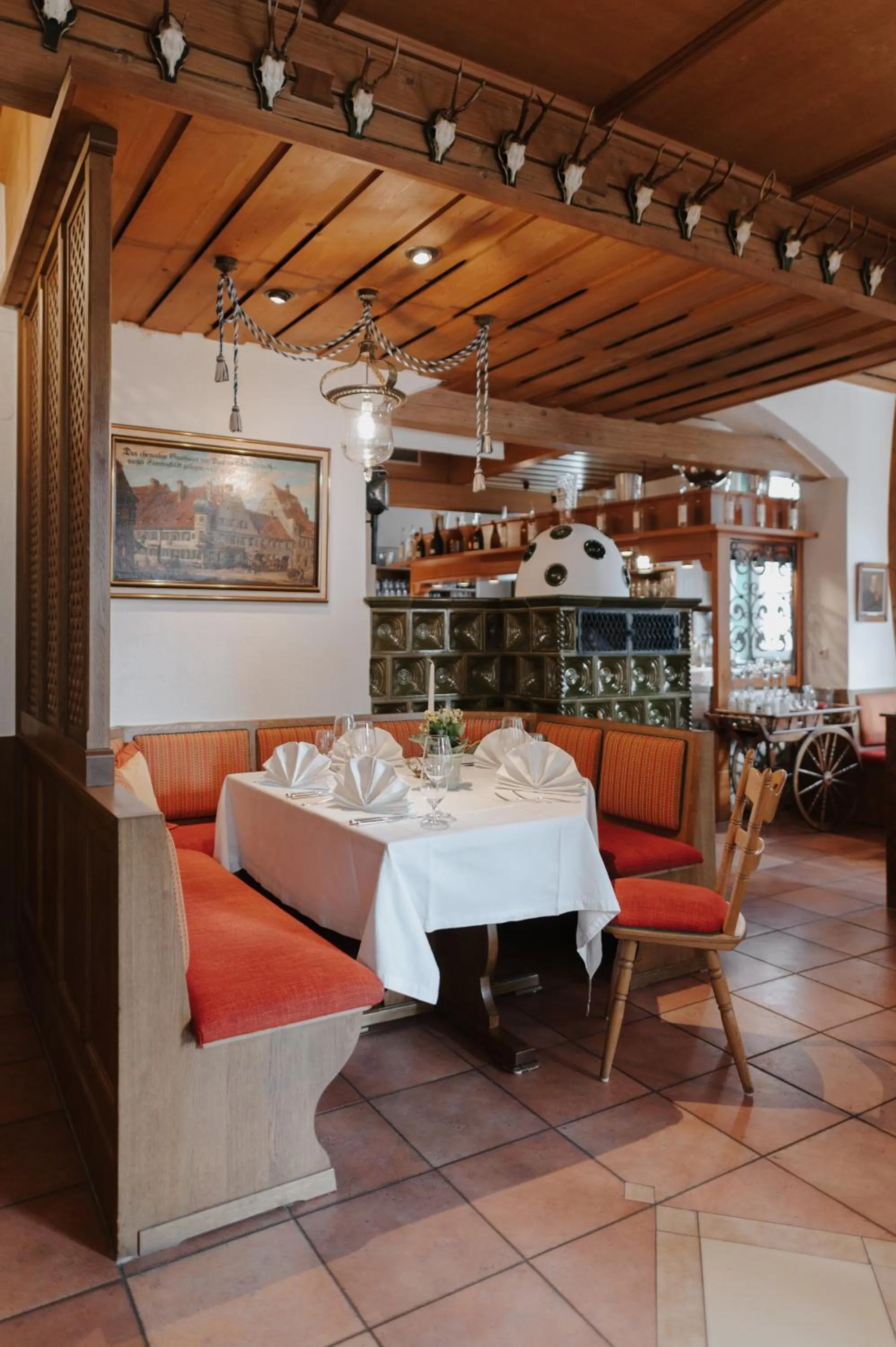Restaurant/places to eat in Romantik Hotel zur Post