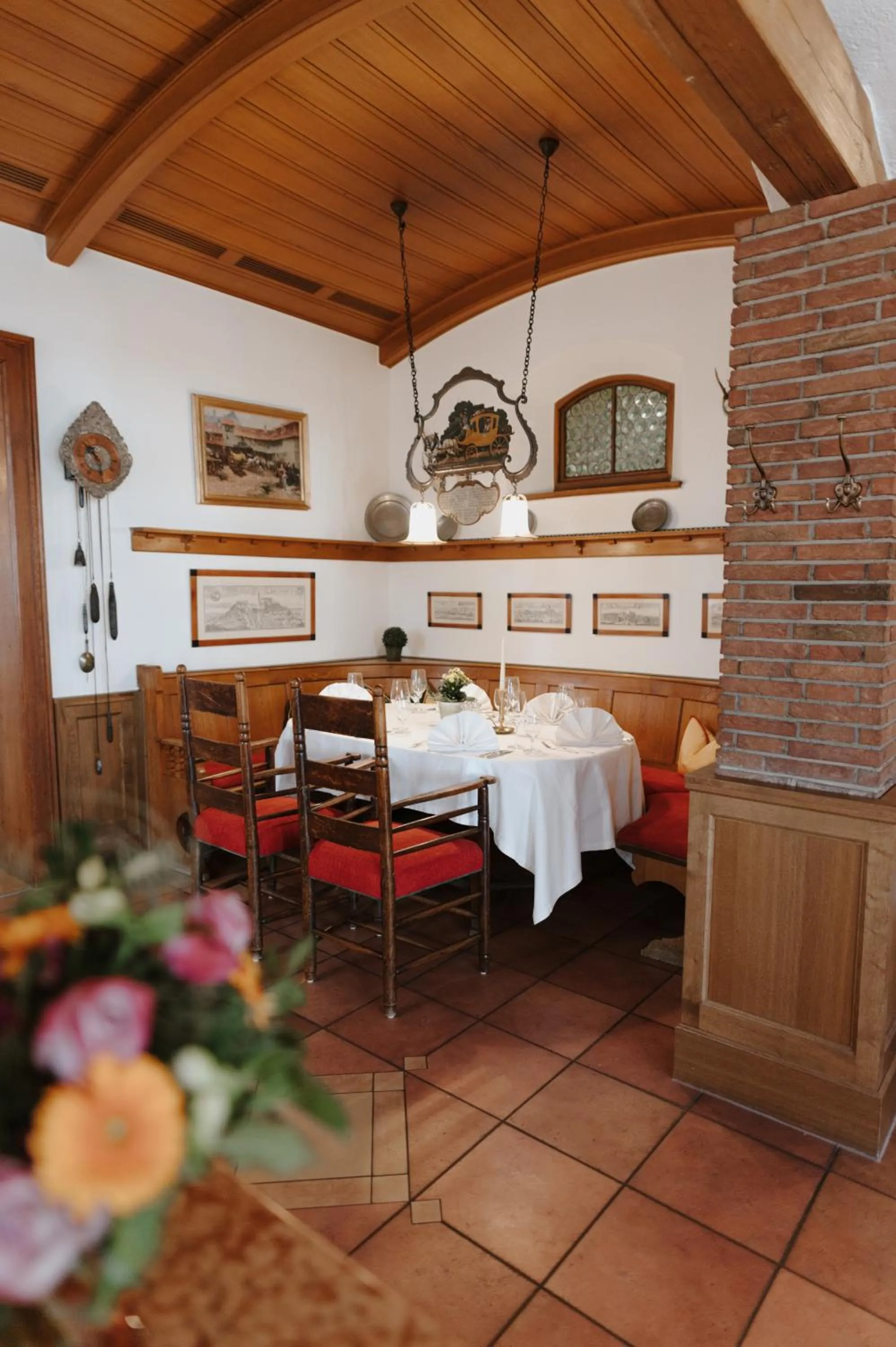 Restaurant/places to eat in Romantik Hotel zur Post