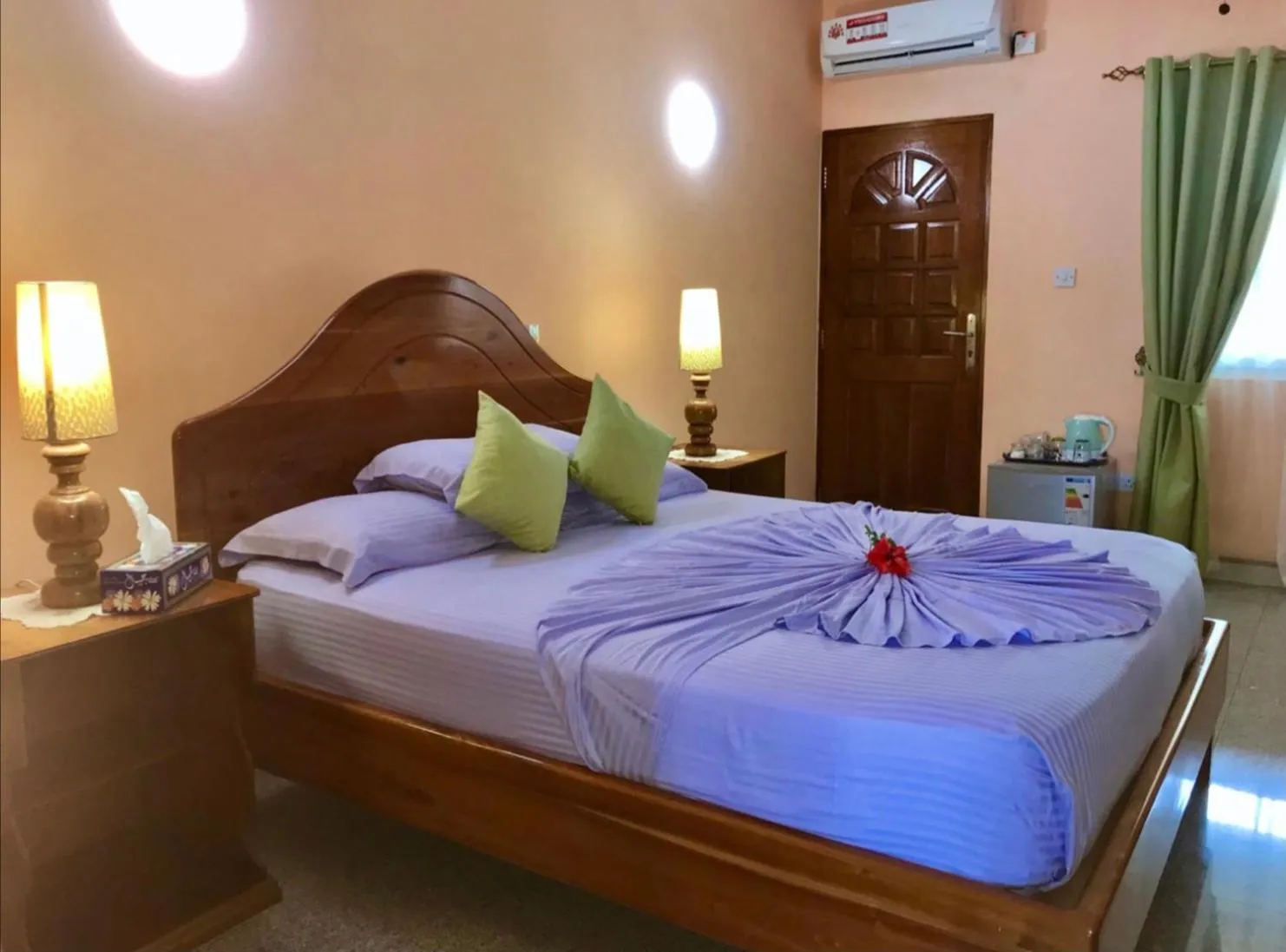 Bedroom, Bed in Villa Bananier