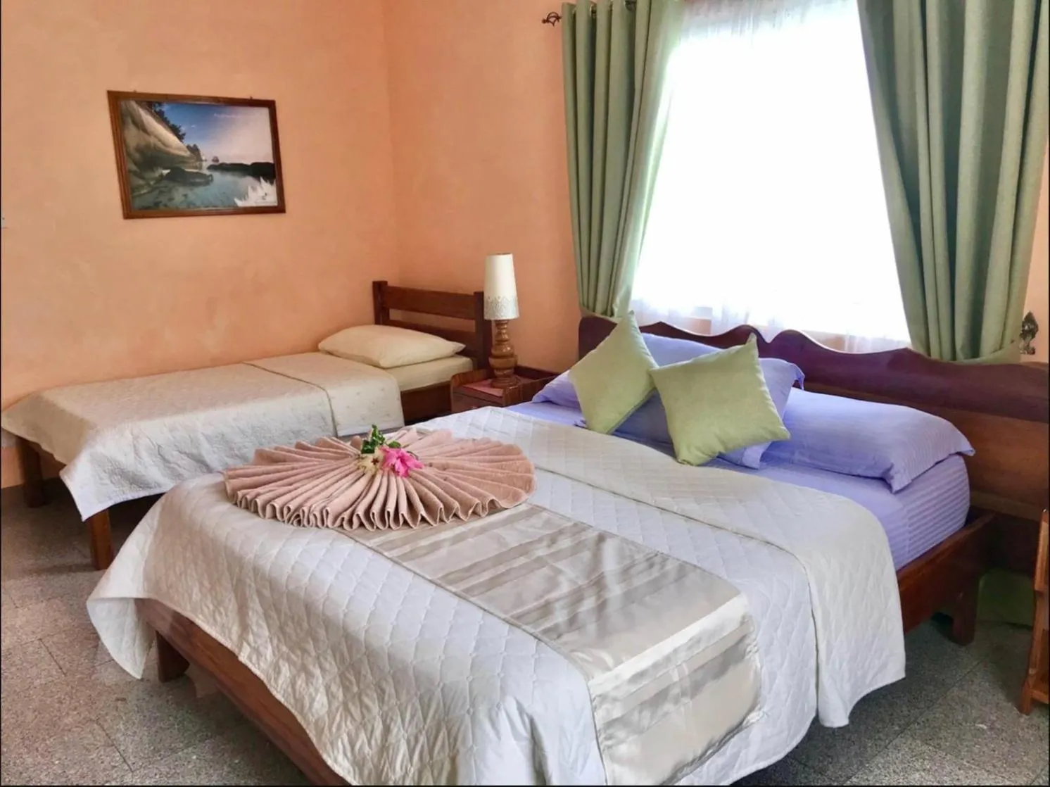 Bedroom, Bed in Villa Bananier