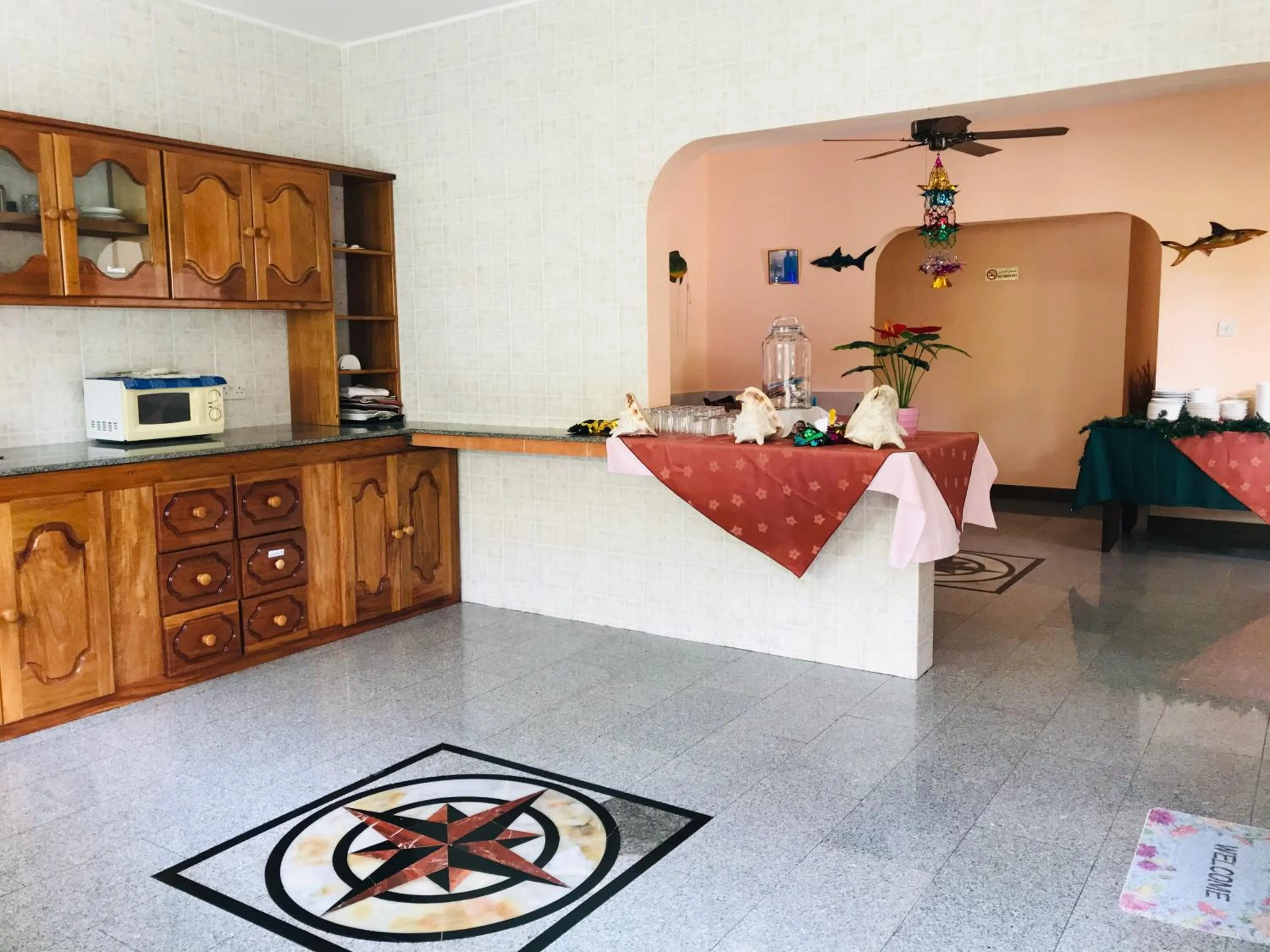 Kitchen or kitchenette in Villa Bananier