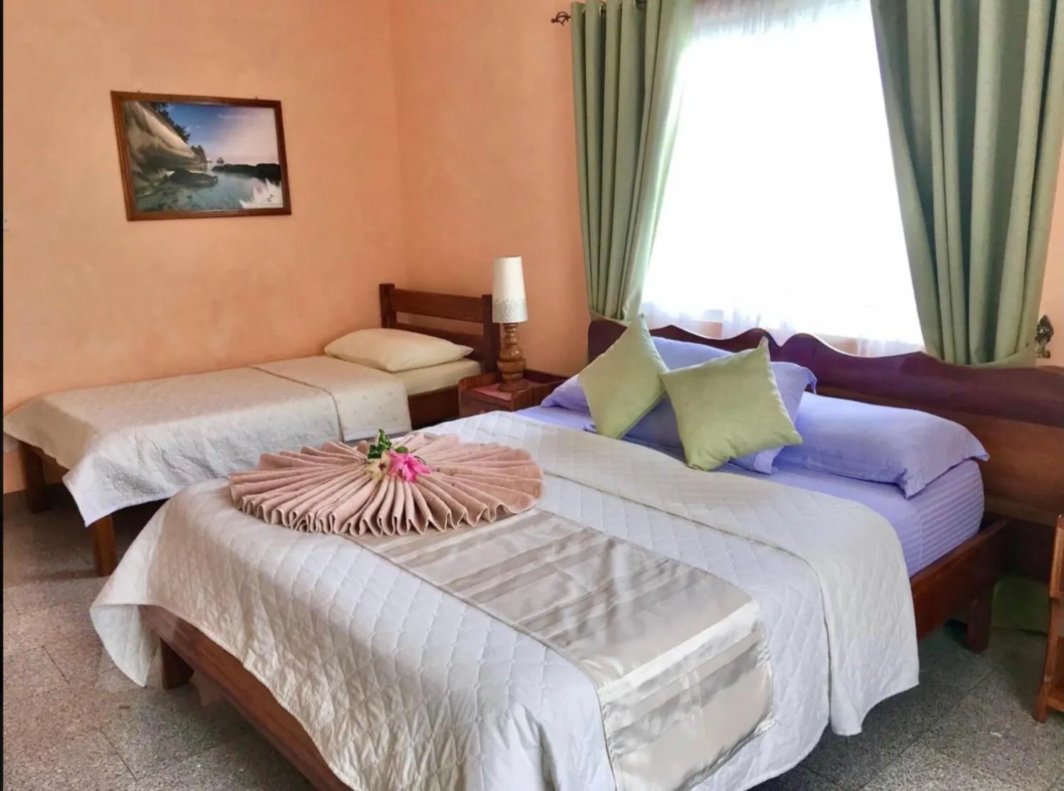 Bedroom, Bed in Villa Bananier