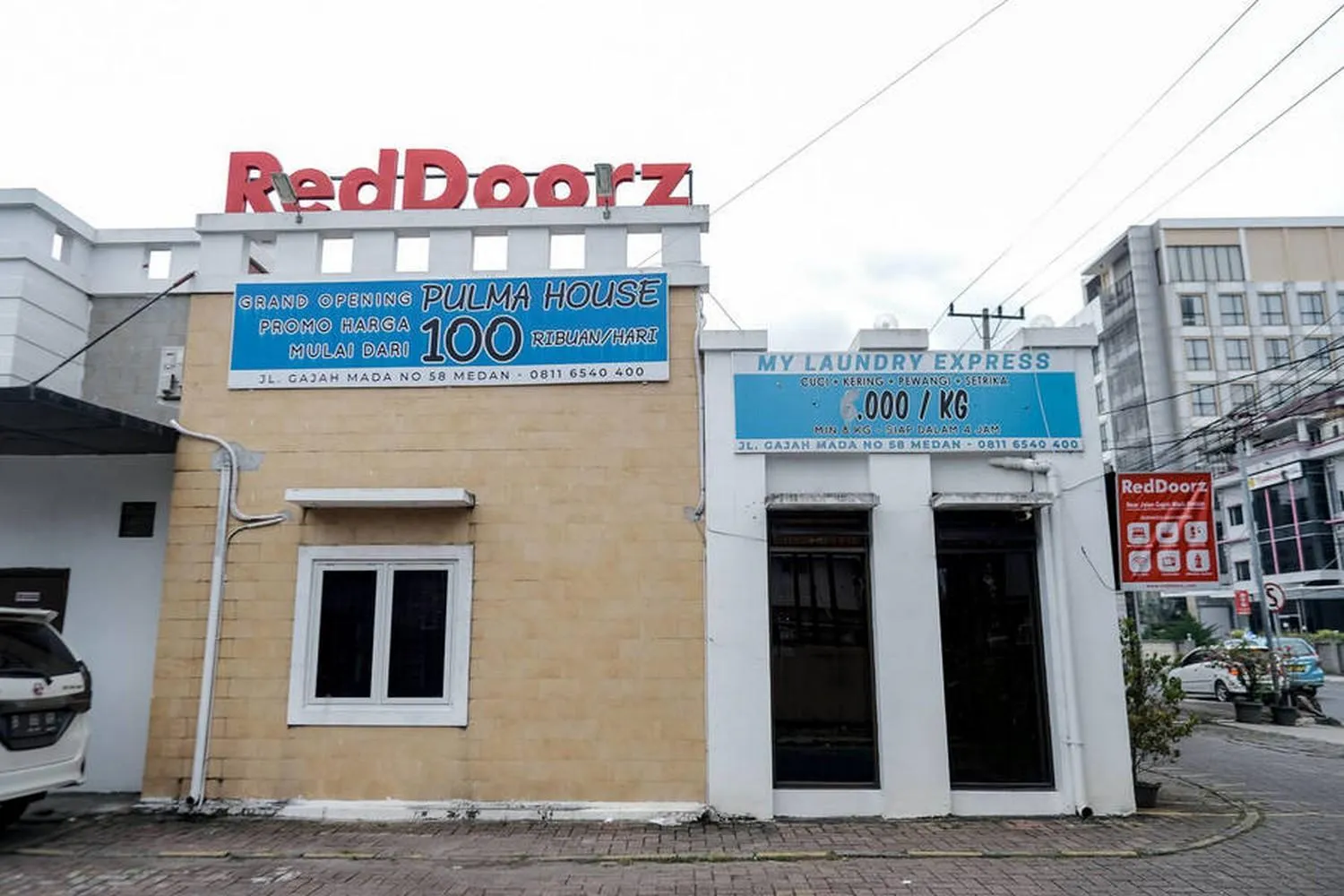 Property building in RedDoorz @ Jalan Gajah Mada Medan 2