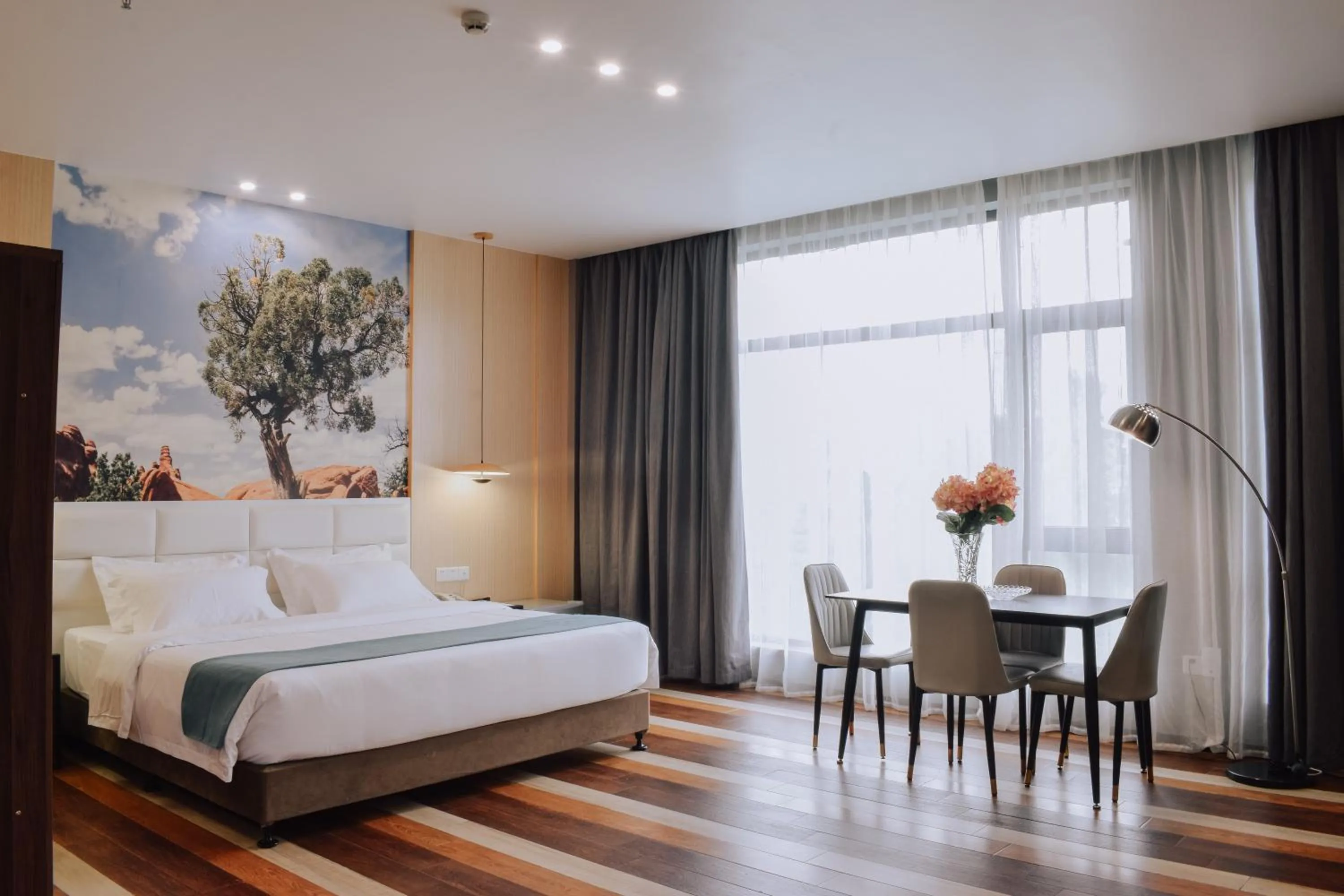 Photo of the whole room, Bed in Fan's Hotel Baybay