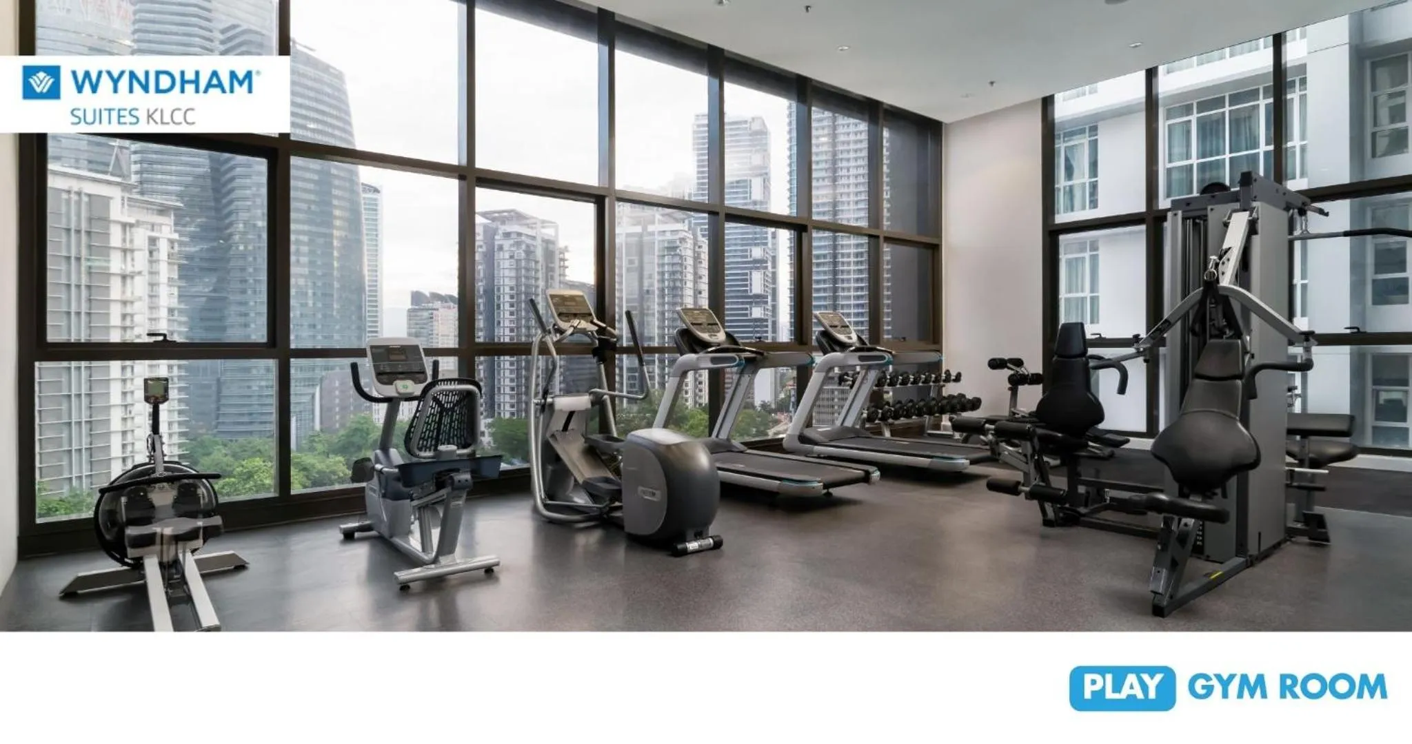 Fitness centre/facilities in Wyndham Suites KLCC